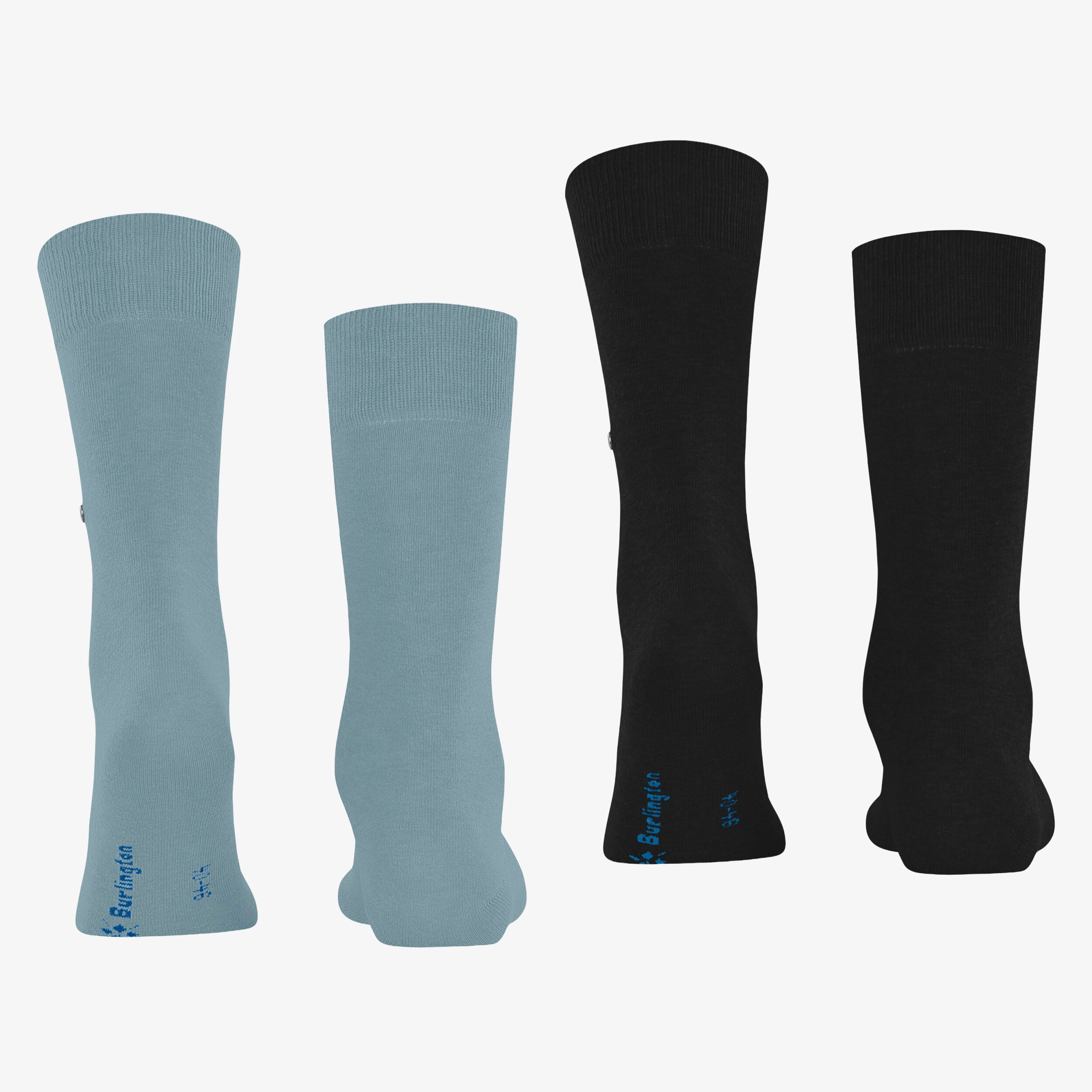 Burlington Everyday 2 Pack Socks - Light Blue