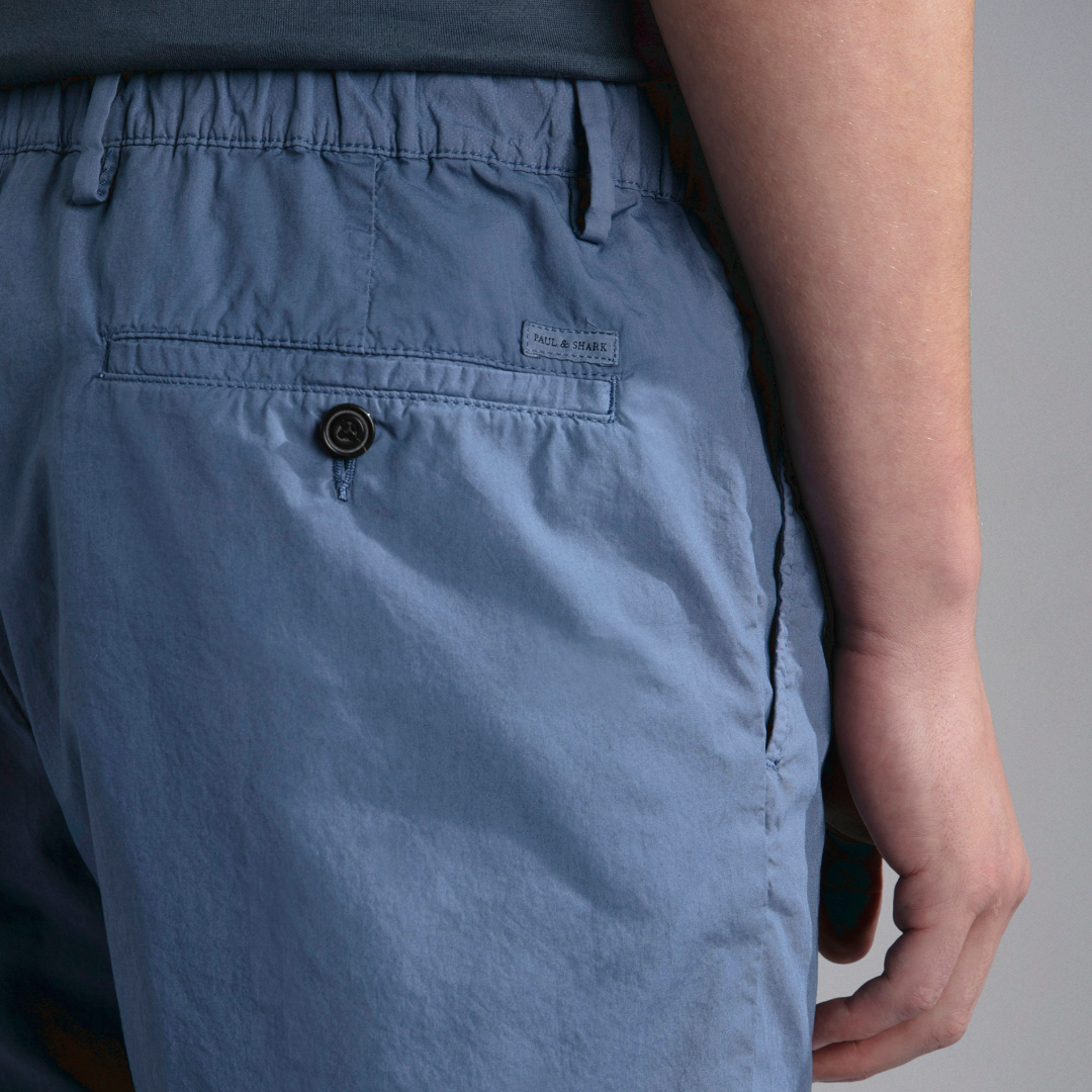 Paul & Shark Ultra Light Cotton Shorts - Blue