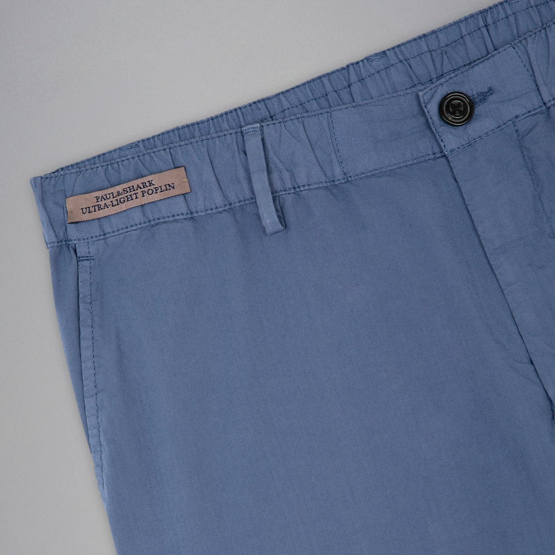 Paul & Shark Ultra Light Cotton Shorts - Blue