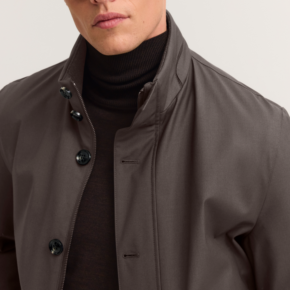 Bugatti Blouson Jacket - Chocolate