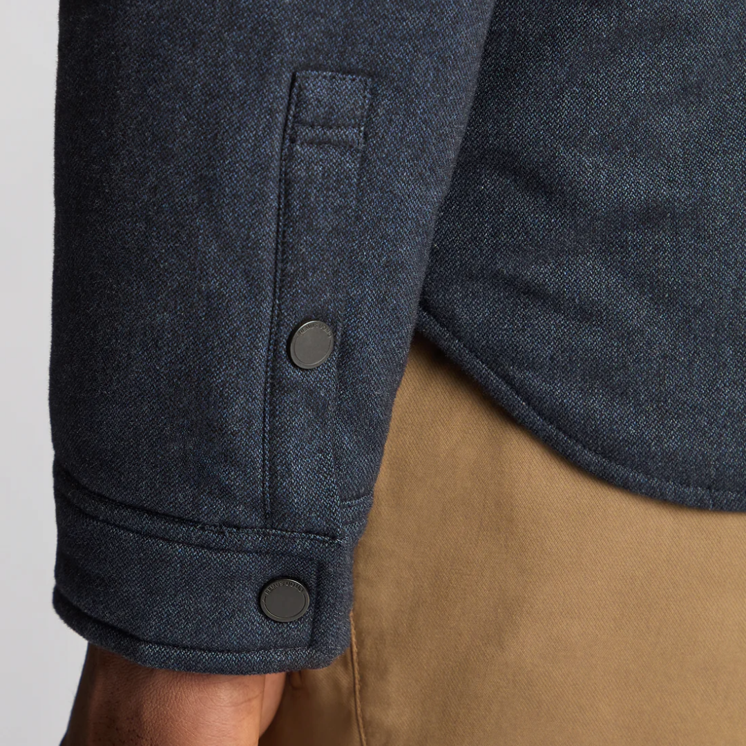 Remus Tapered Fit Heavyweight Shirt Jacket - Navy
