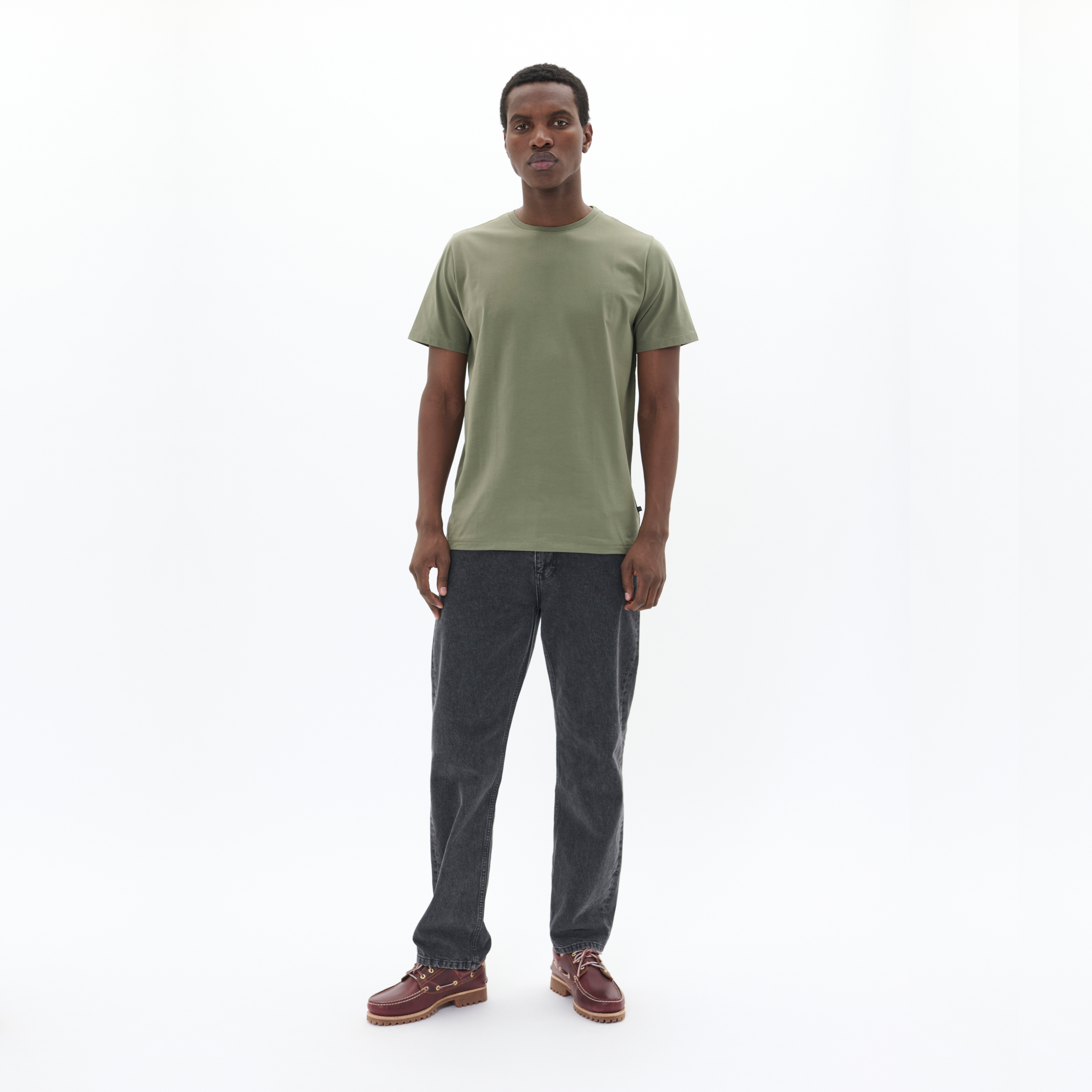 Matinique Jermalink T Shirt - Light Army