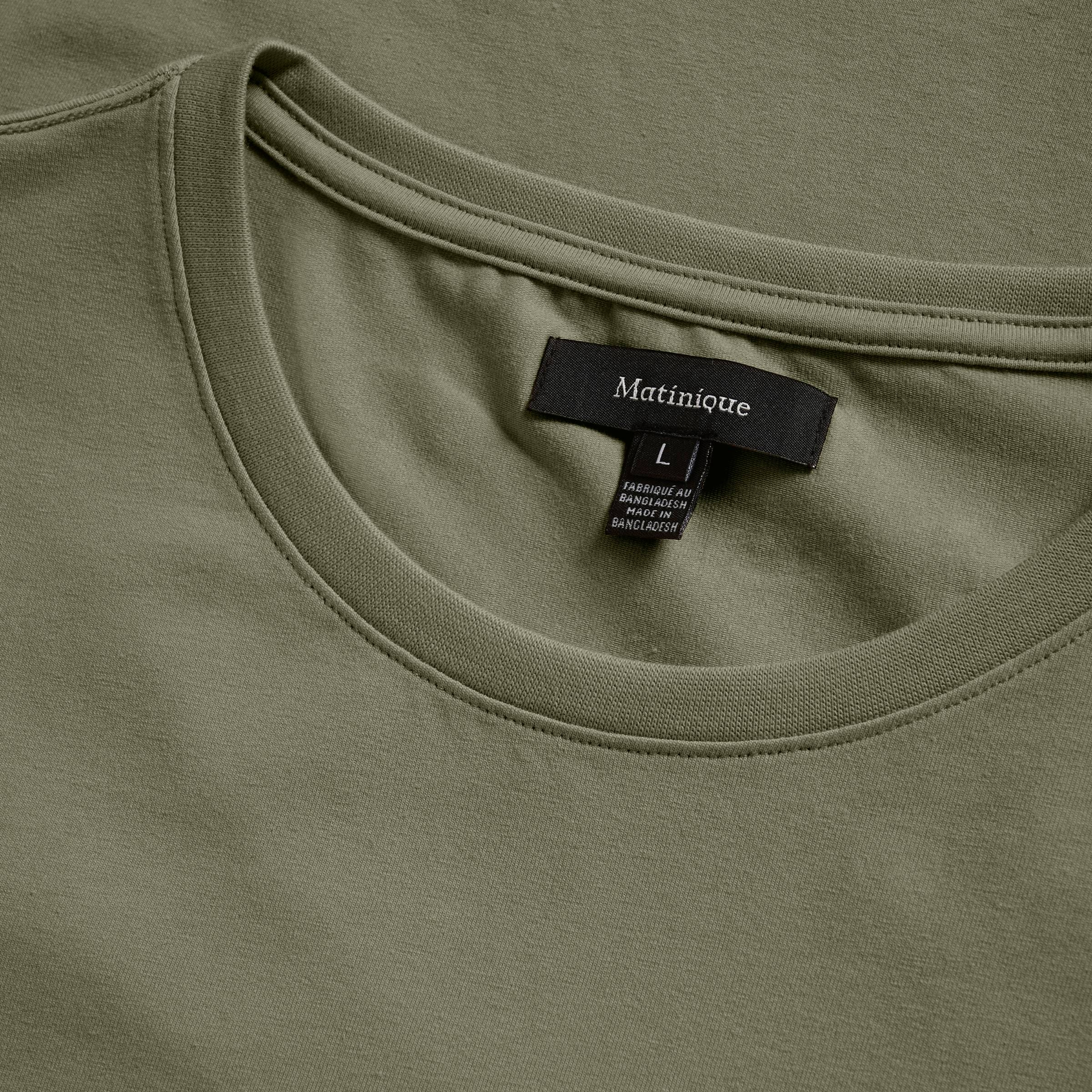 Matinique Jermalink T Shirt - Light Army