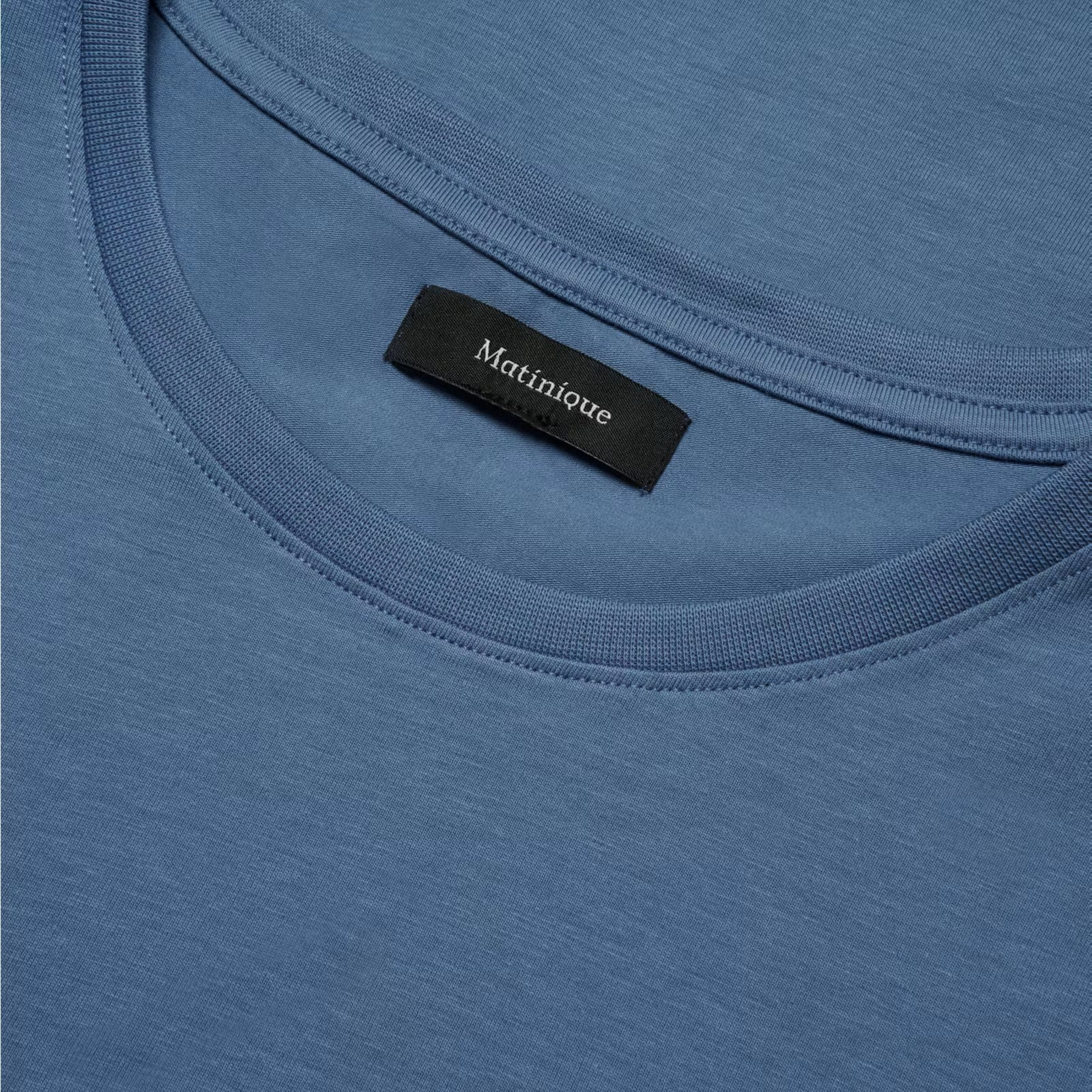 Matinique Jermalink T Shirt - Blue Horizon