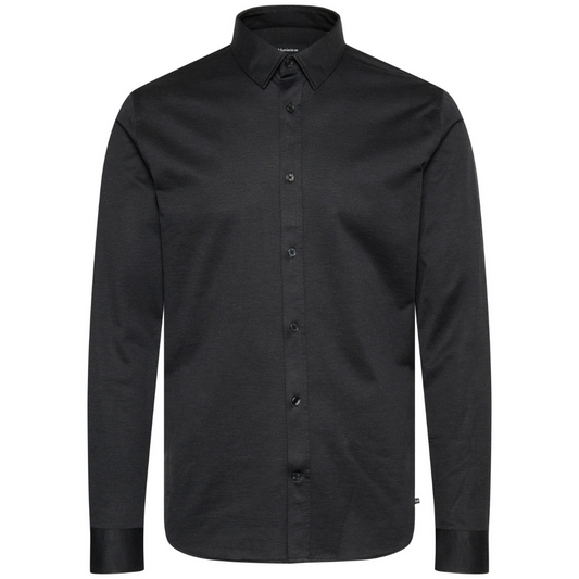 Matinique MAtrostol Plain Stretch Jersey Shirt - Dark Grey