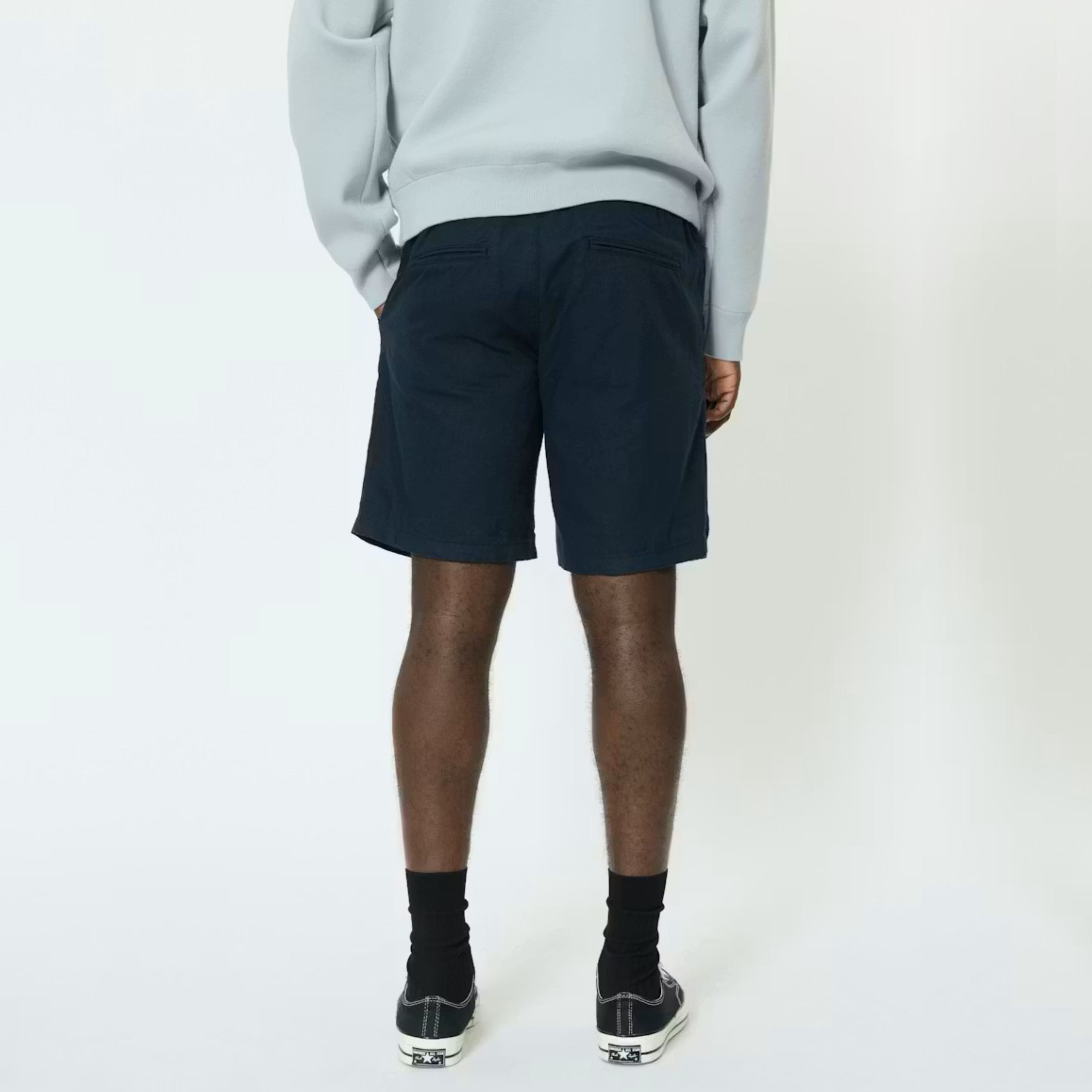Matinique Mabarton Linen-Cotton Shorts - Dark Navy
