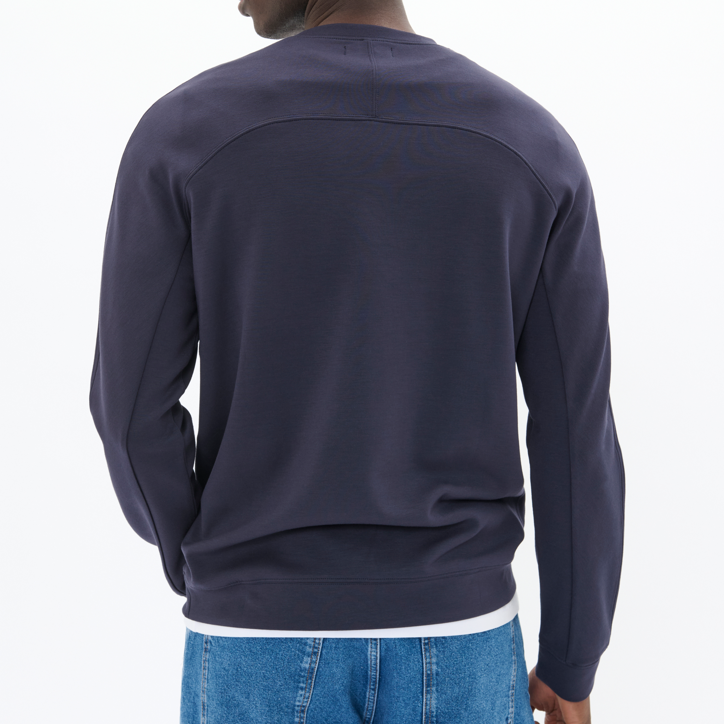Matinique Maharry Tencel Crew Sweatshirt - Dark Navy