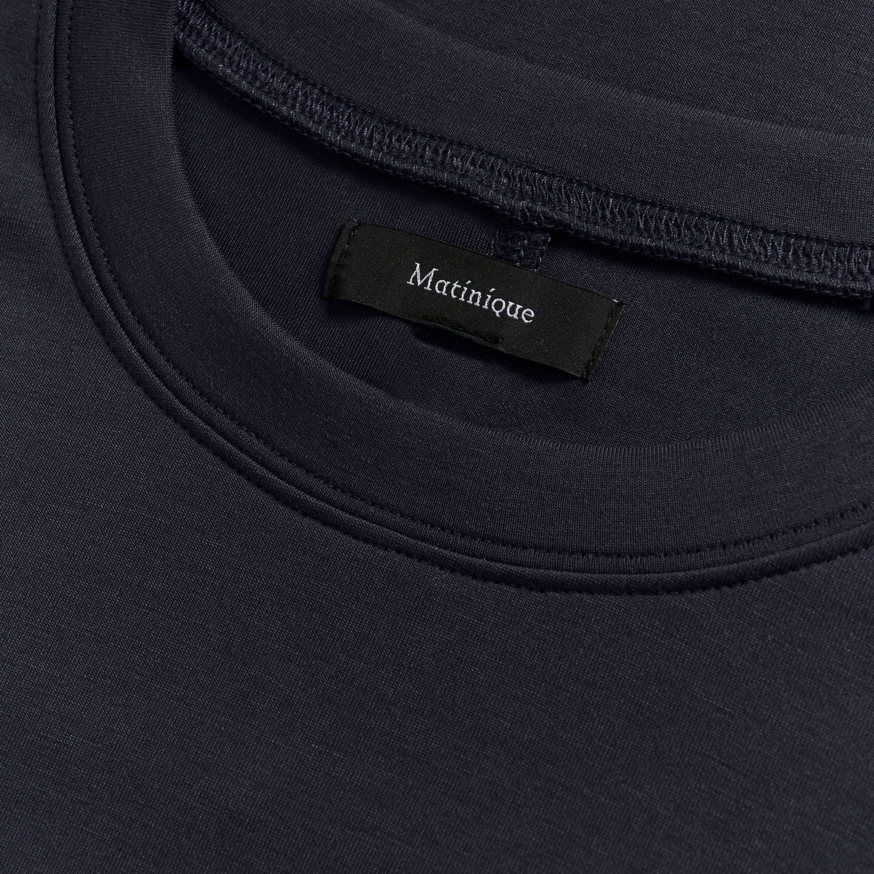 Matinique Maharry Tencel Crew Sweatshirt - Dark Navy
