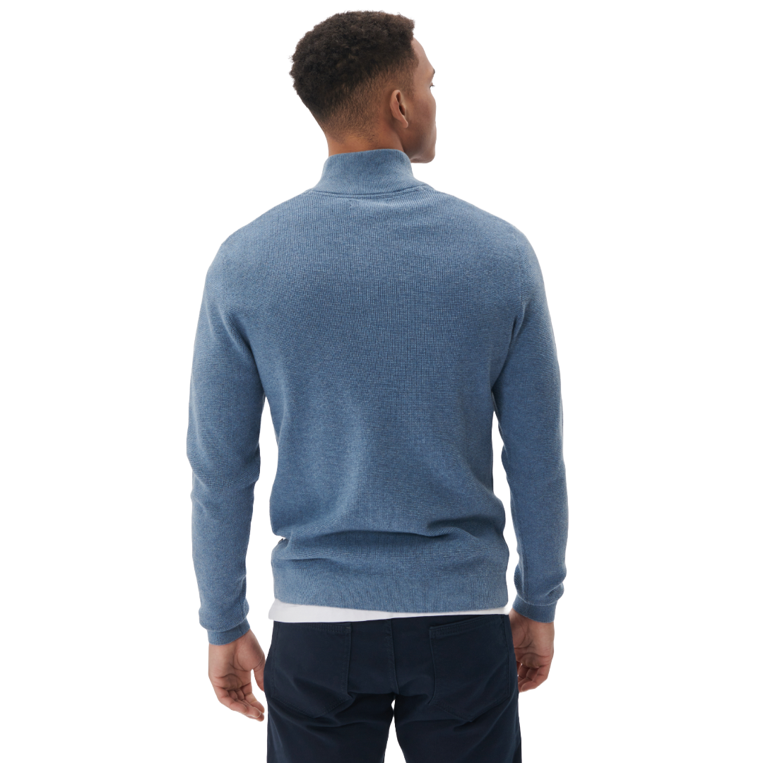 Matinique MAlagoon Half Zip Pullover - Blue