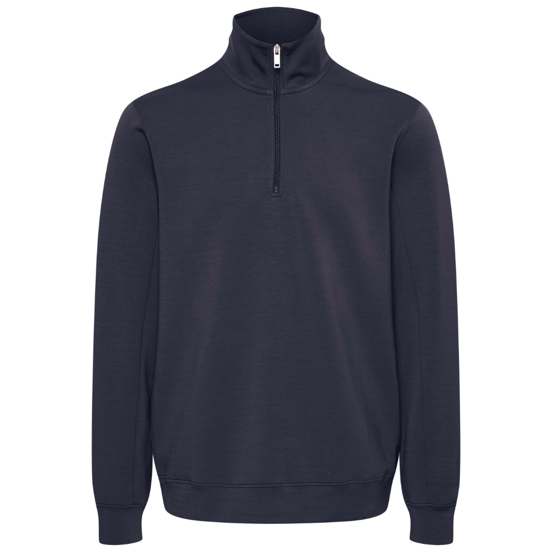 Matinique MAkade Half Zip Sweatshirt - Navy