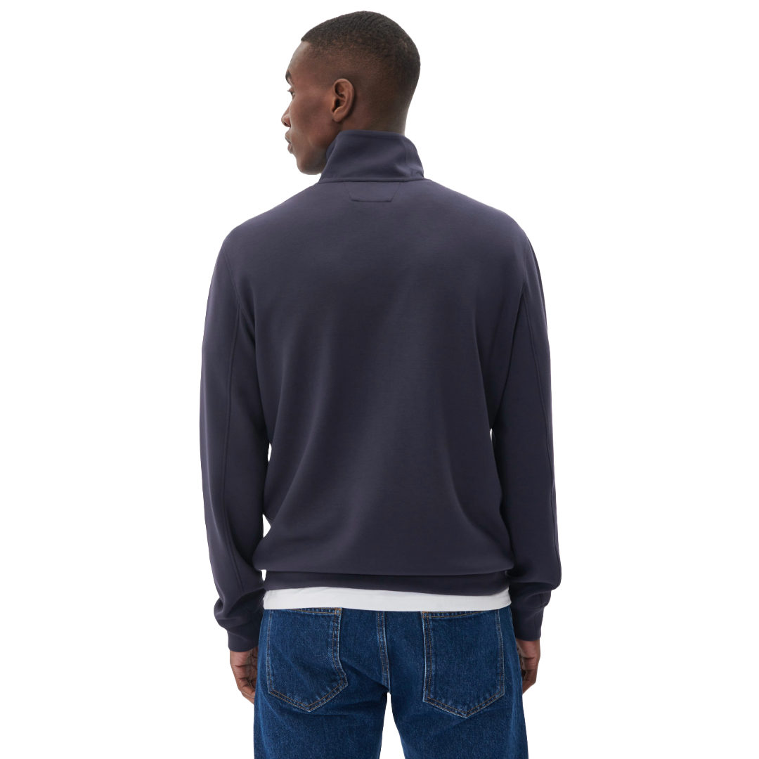 Matinique MAkade Half Zip Sweatshirt - Navy