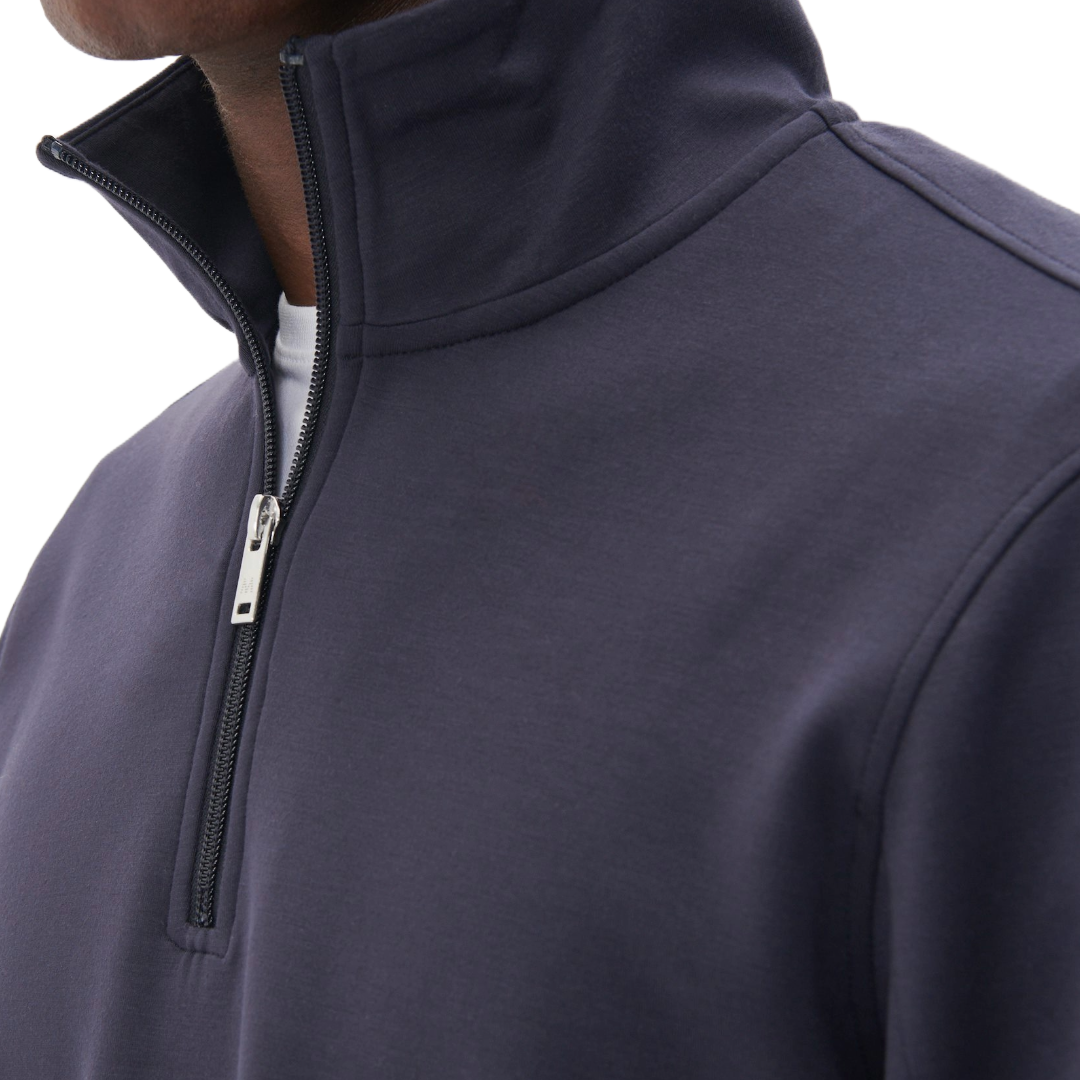 Matinique MAkade Half Zip Sweatshirt - Navy