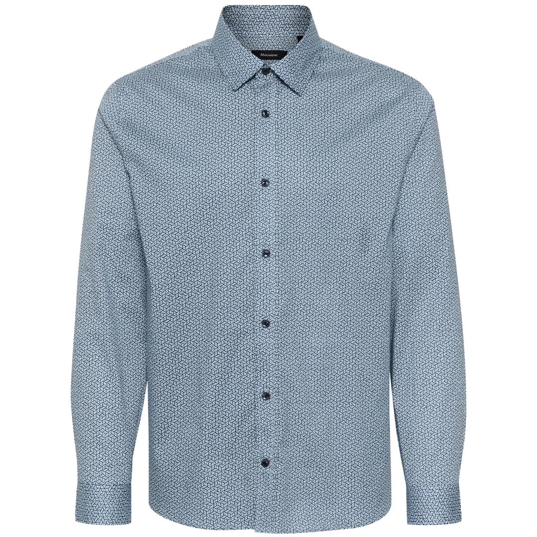 Matinique MAchristaldo Patterned Shirt - Blue