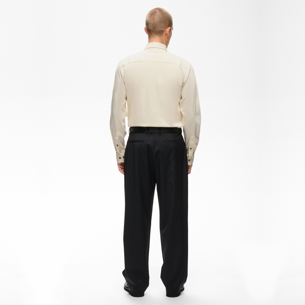 Matinique Mamarc Tonal Herringbone Shirt - Off White