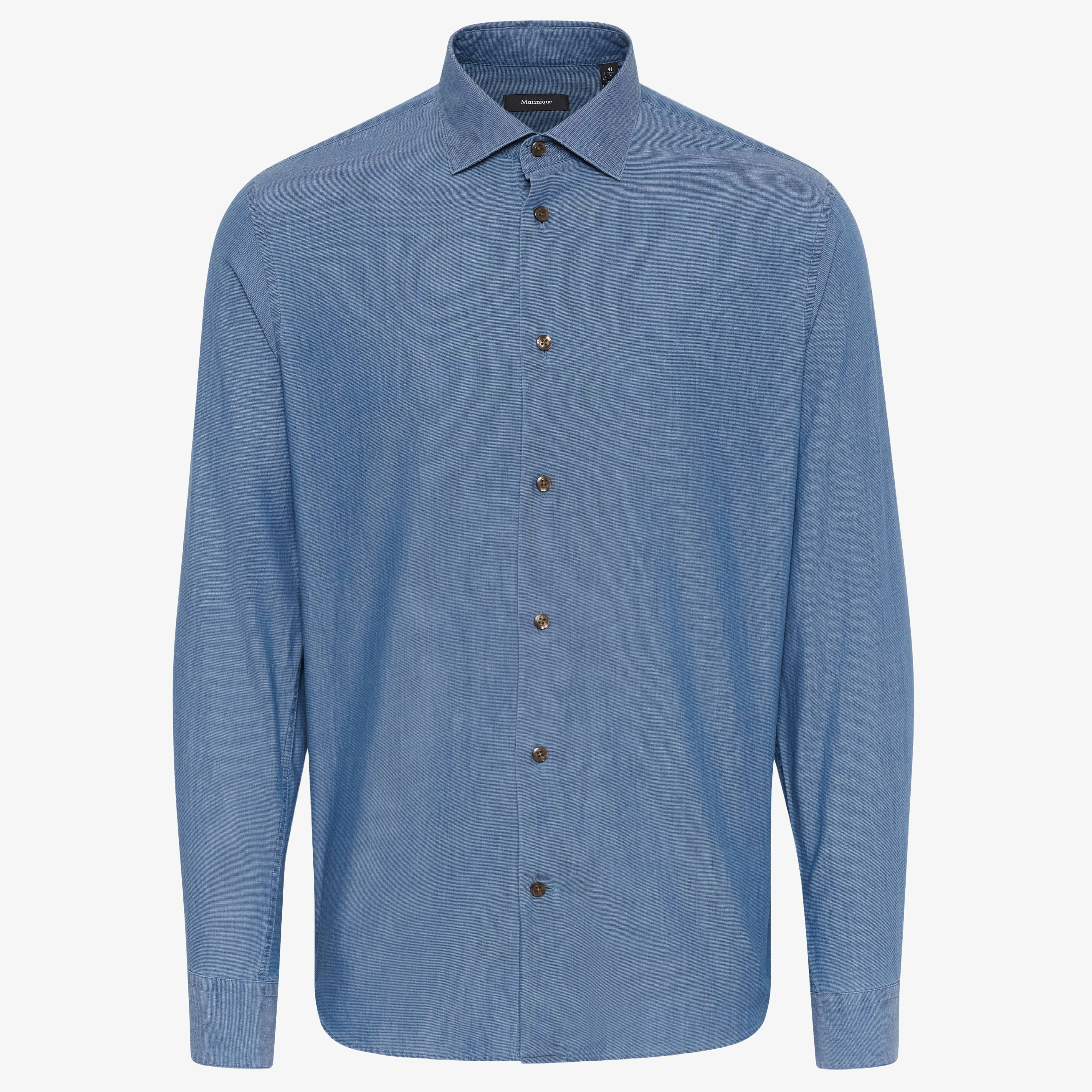 Matinique Mamarc Long Sleeve Shirt - Glacier Lake