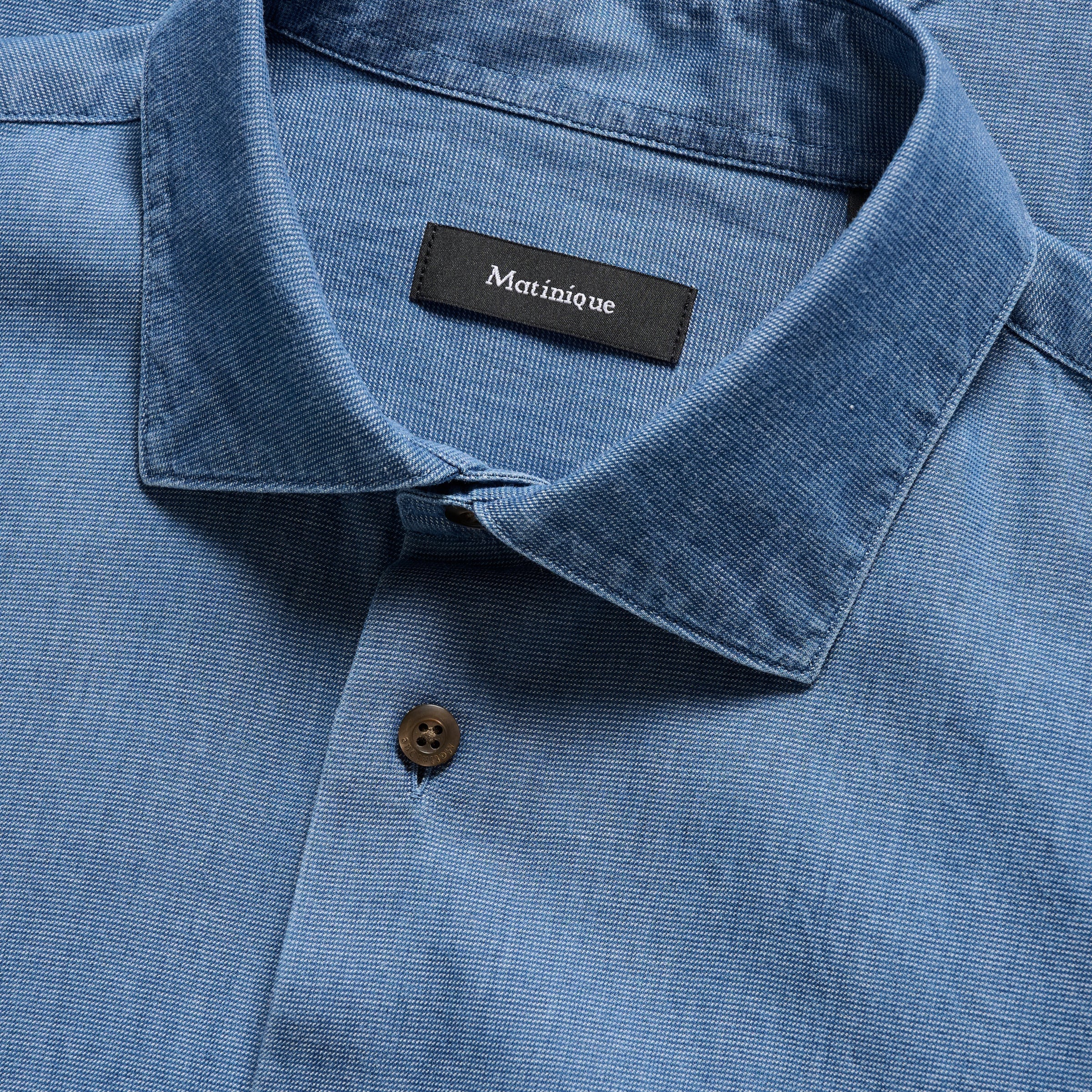 Matinique Mamarc Long Sleeve Shirt - Glacier Lake