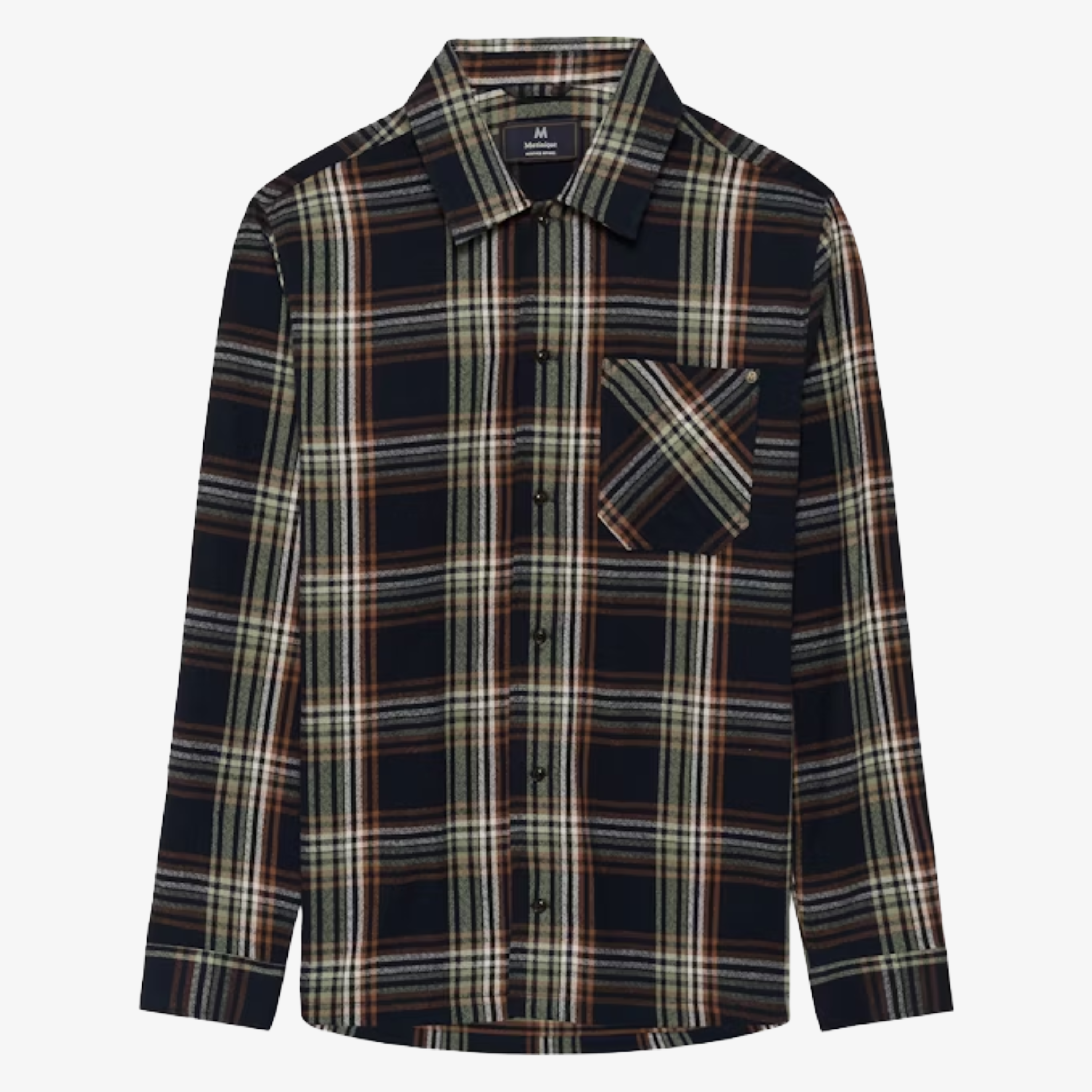 Matinique Mapelton N Heritage Overshirt - Dark Navy