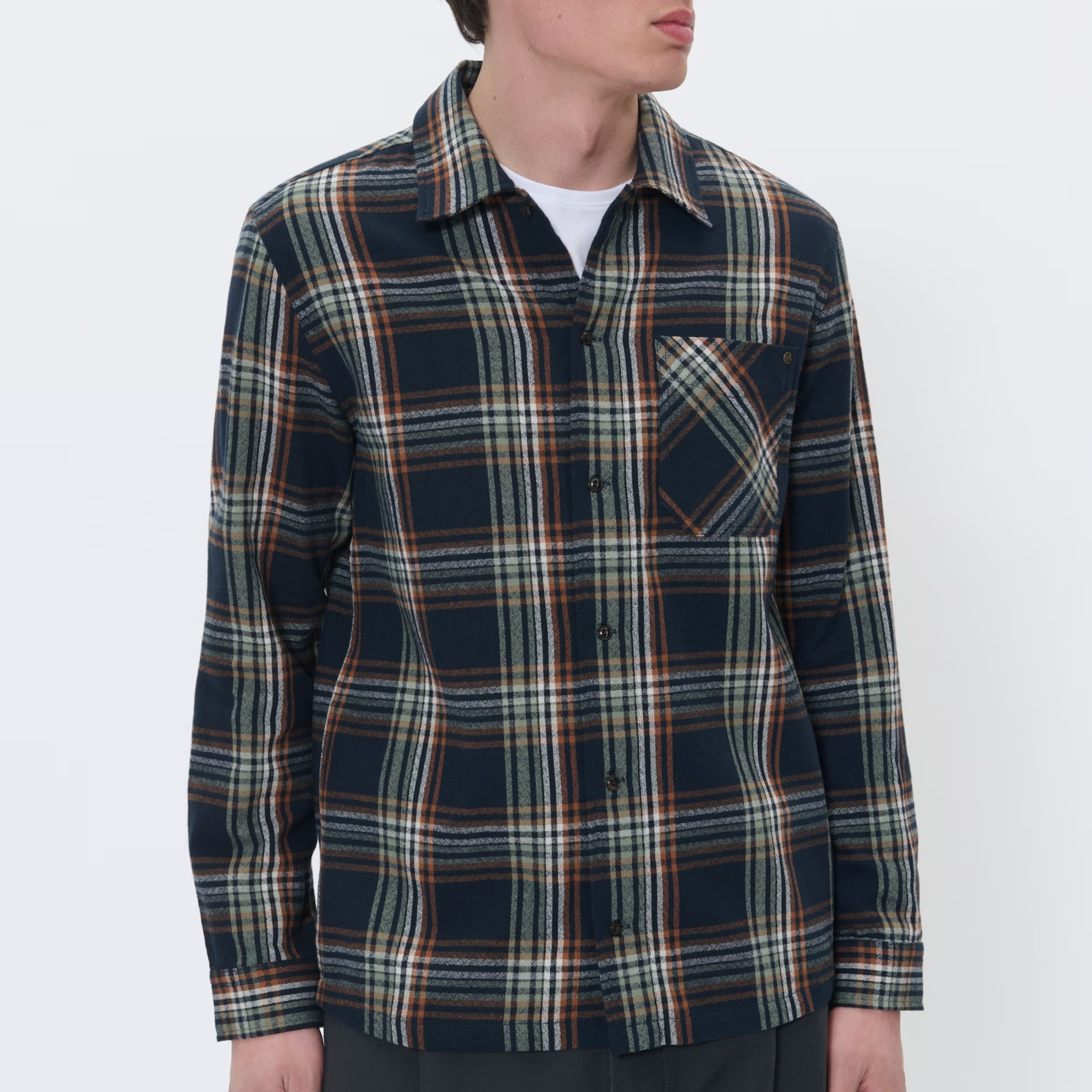 Matinique Mapelton N Heritage Overshirt - Dark Navy