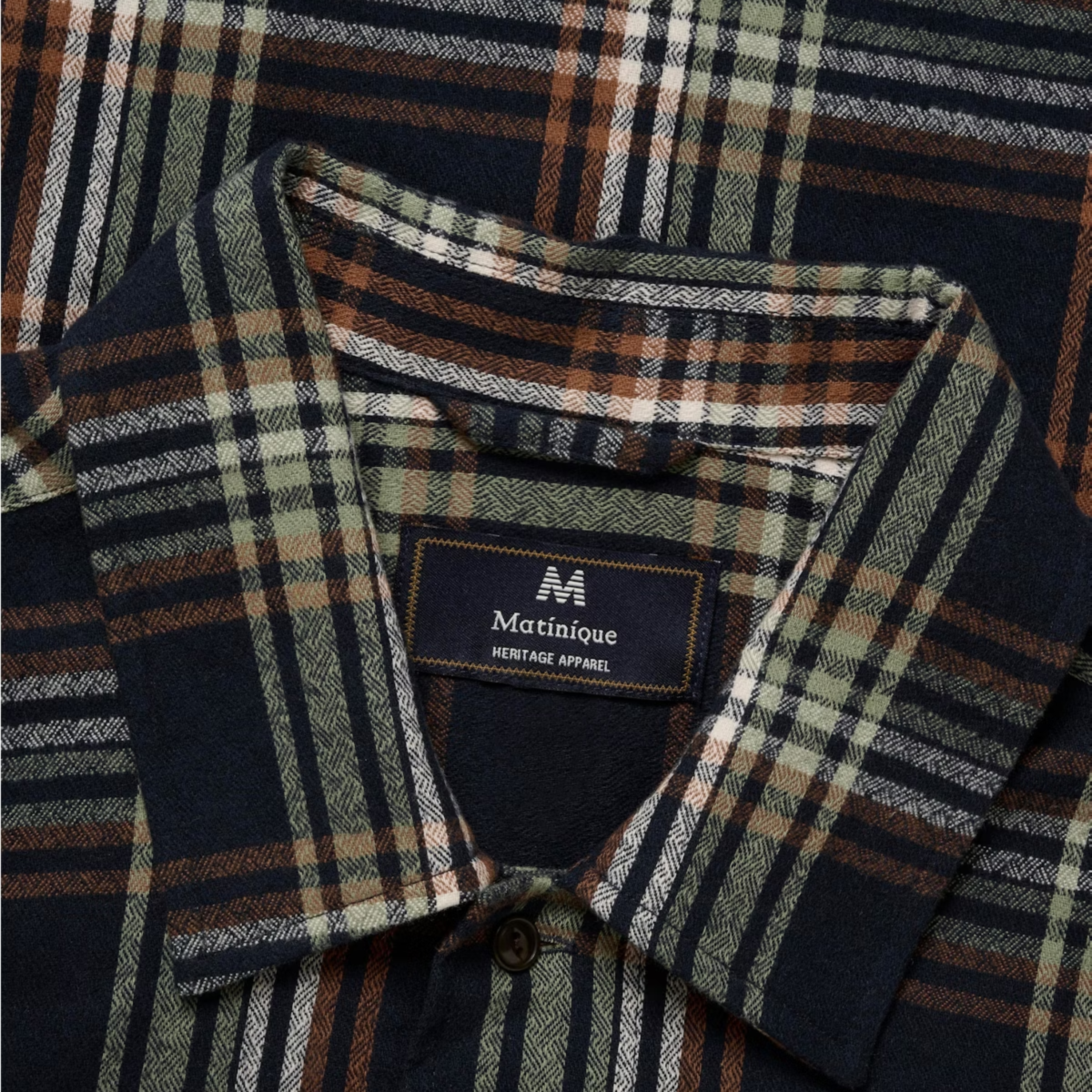 Matinique Mapelton N Heritage Overshirt - Dark Navy