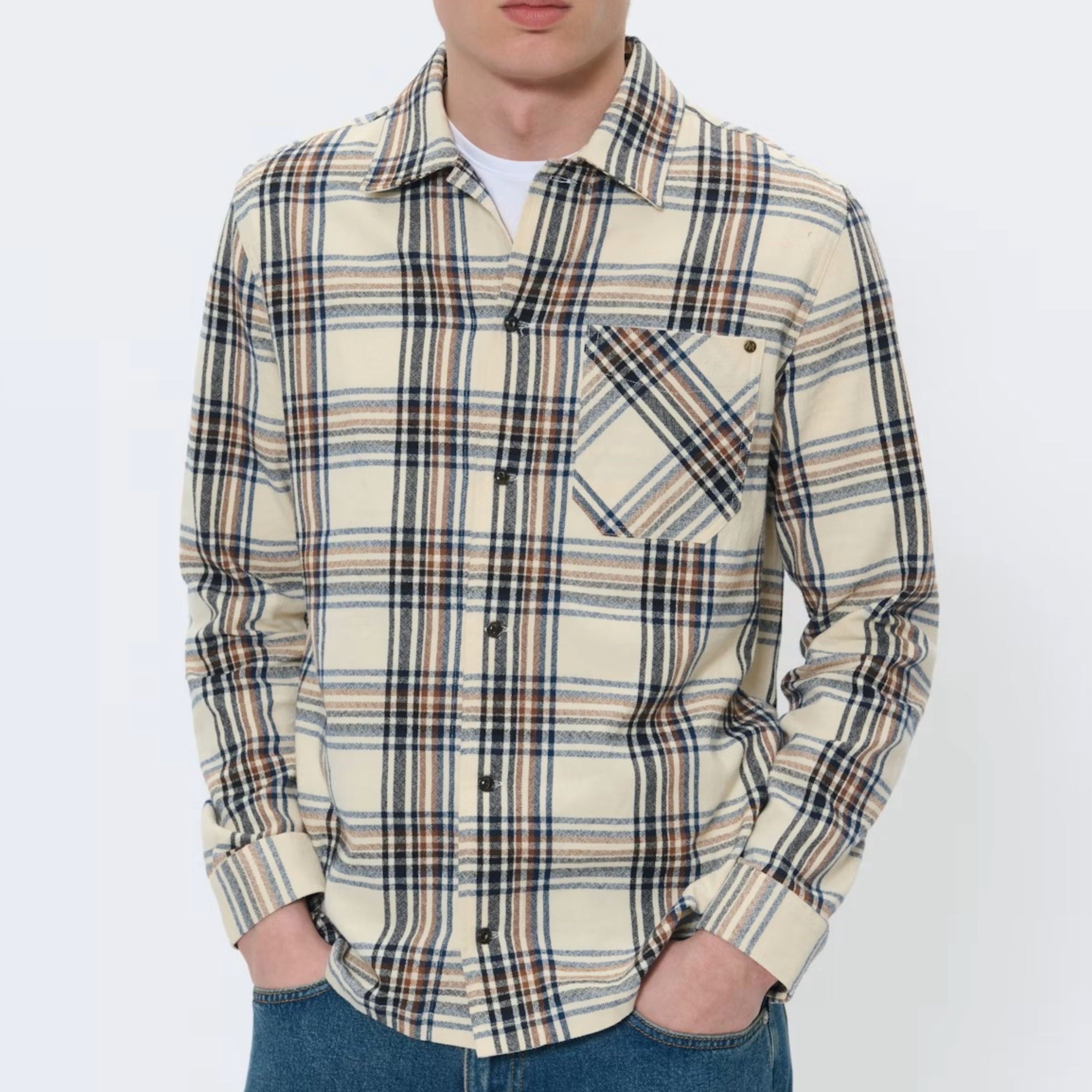 Matinique Mapelton N Heritage Overshirt - Dust Blue