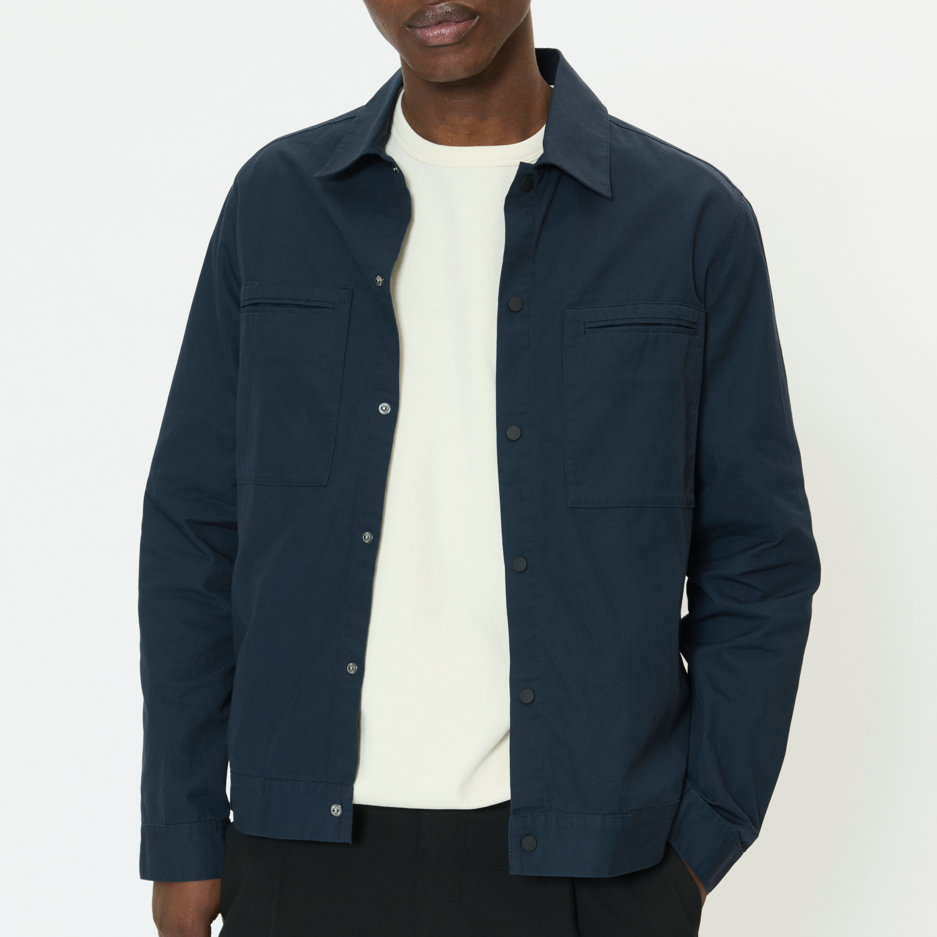 Matinique Masolomon Overshirt - Dark Navy