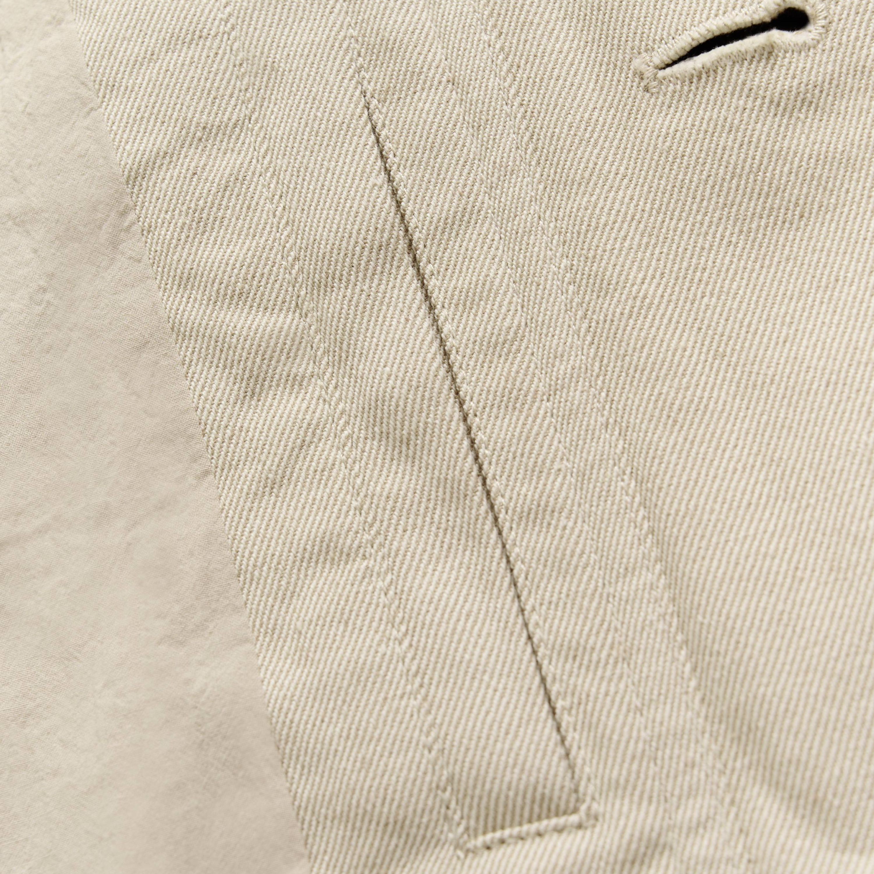 Matinique Macombs Cotton Linen Mix Overshirt - Fog