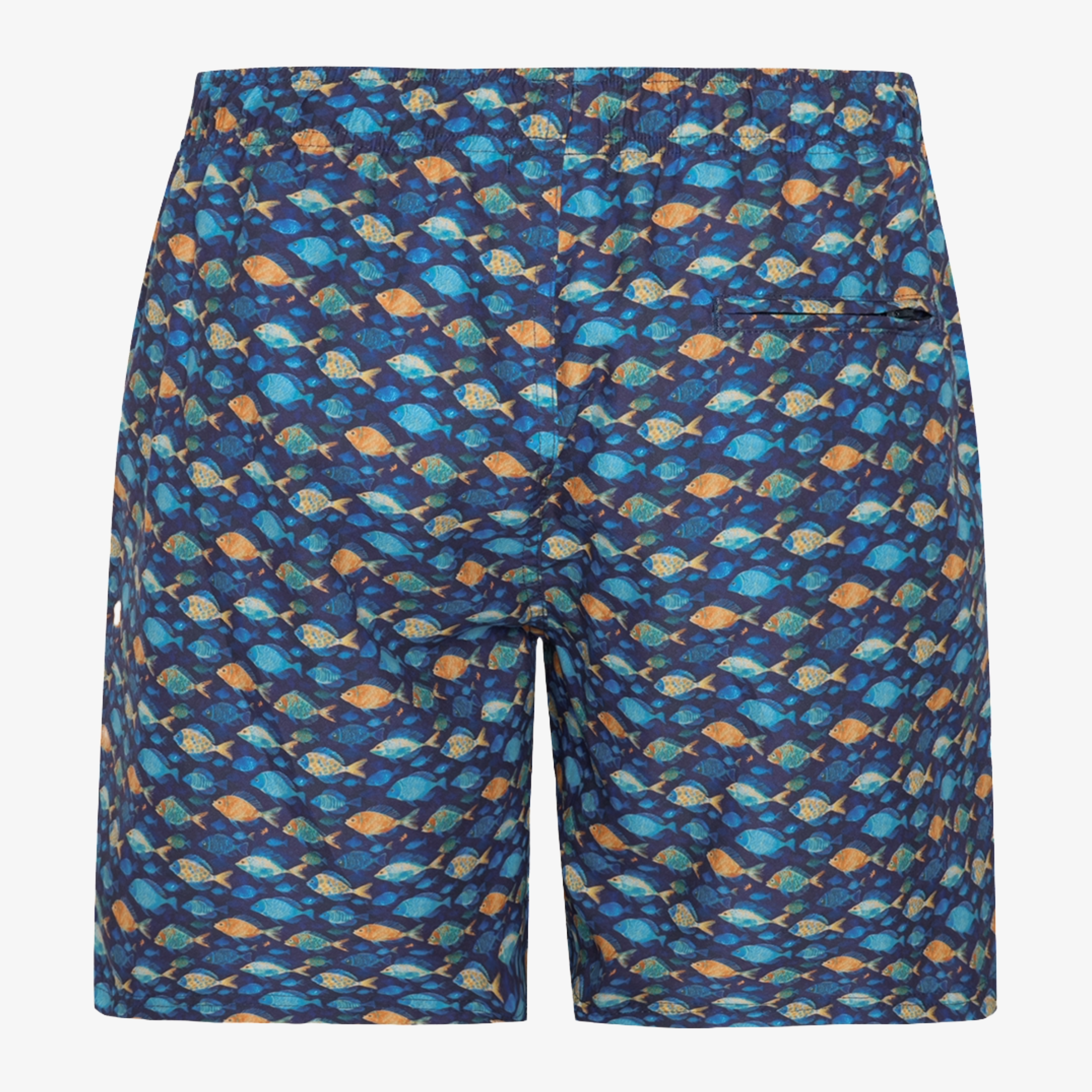 A Fish Named Fred Fish Swim Shorts - Navy
