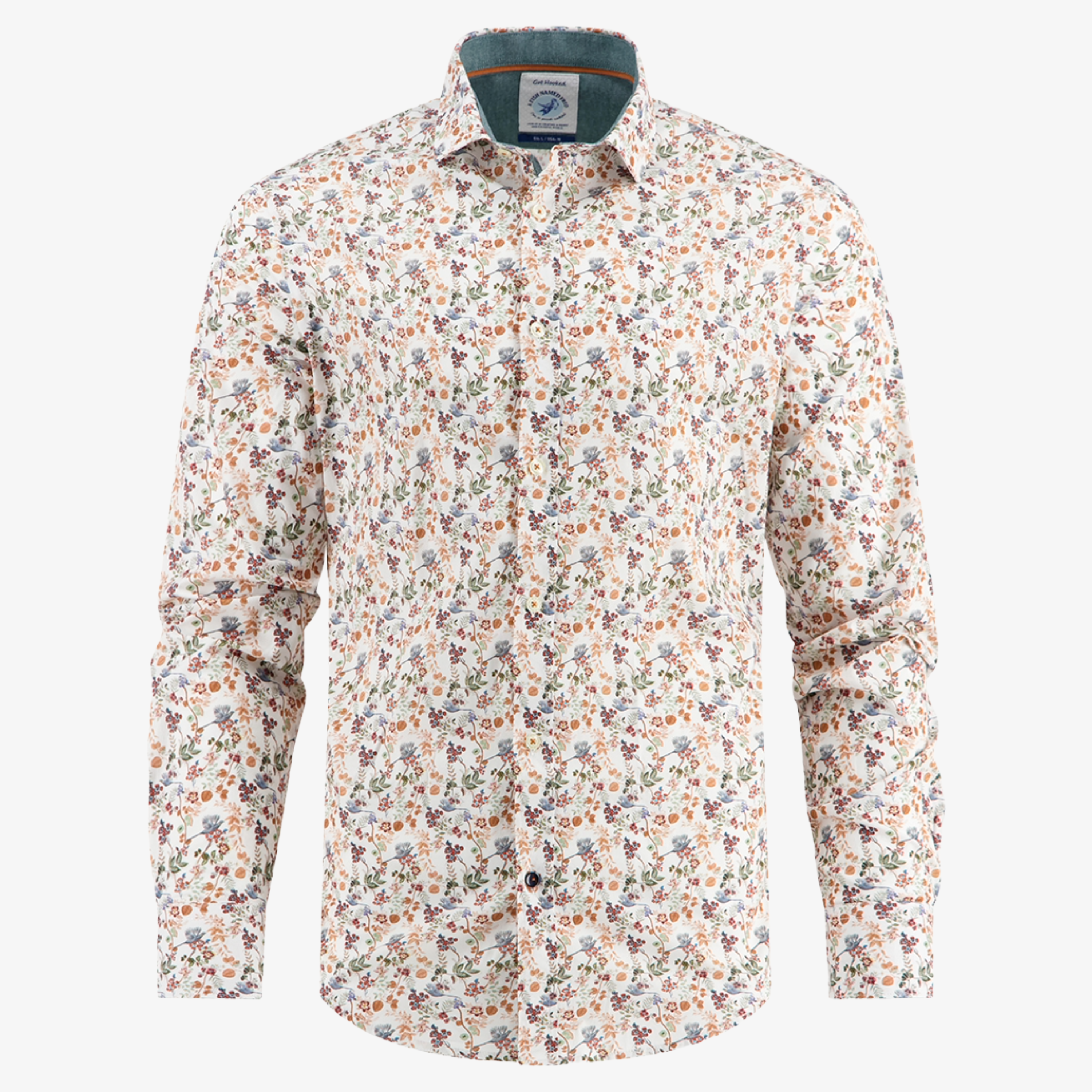 A Fish Named Fred Pheasant Printed Shirt - Multicolour