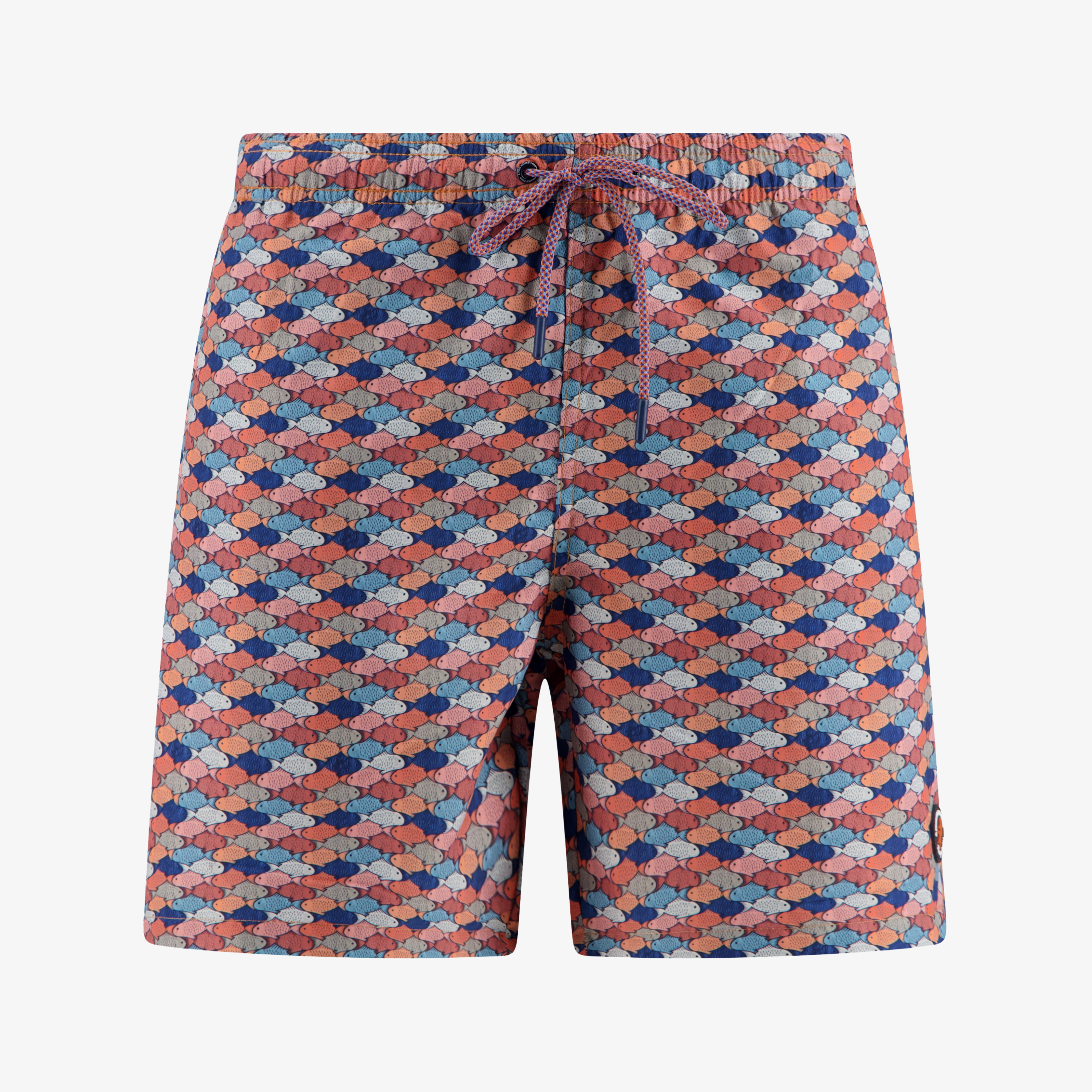 A Fish Named Fred Fish Swim Shorts - Multicolour