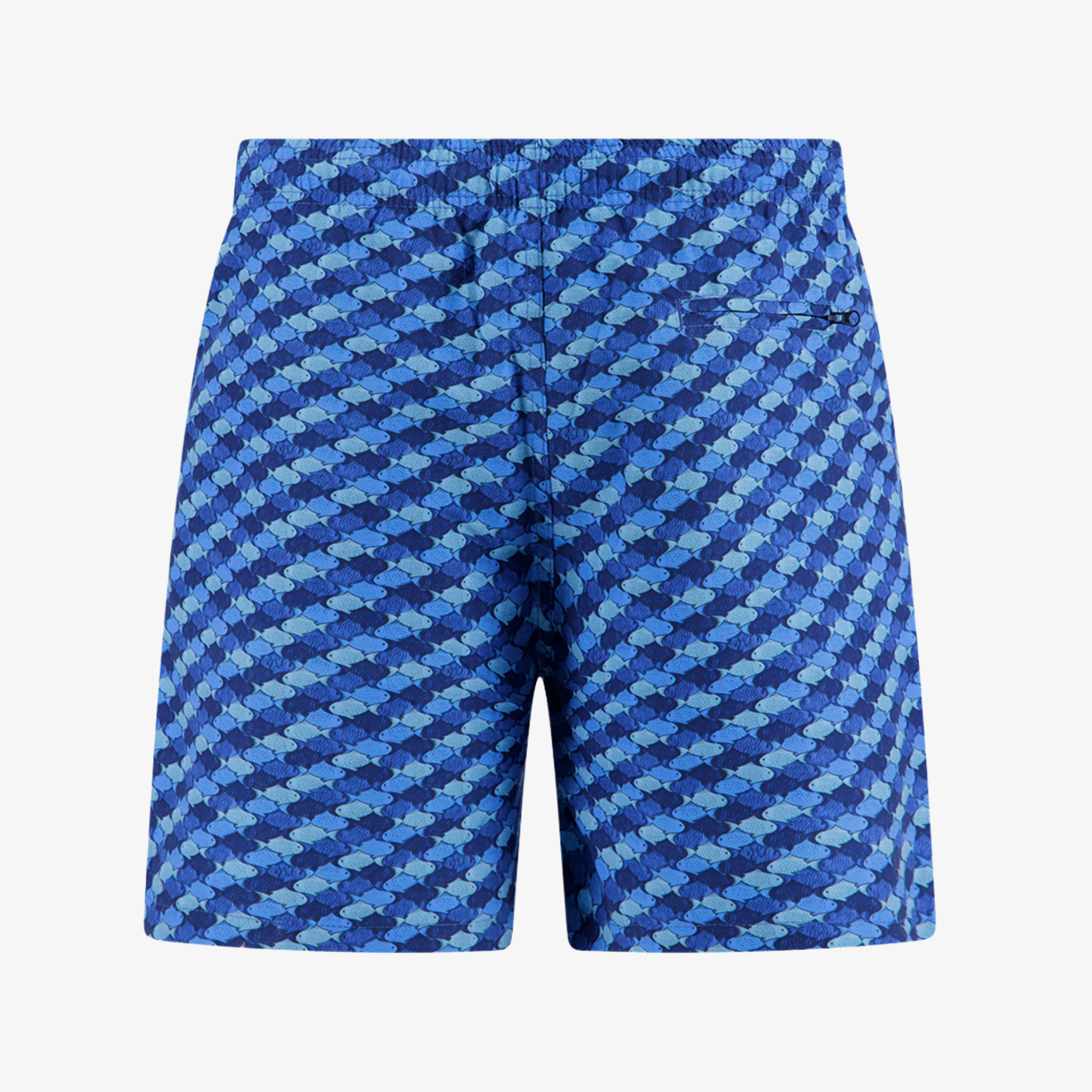 A Fish Named Fred Fish Swim Shorts - Cobalt