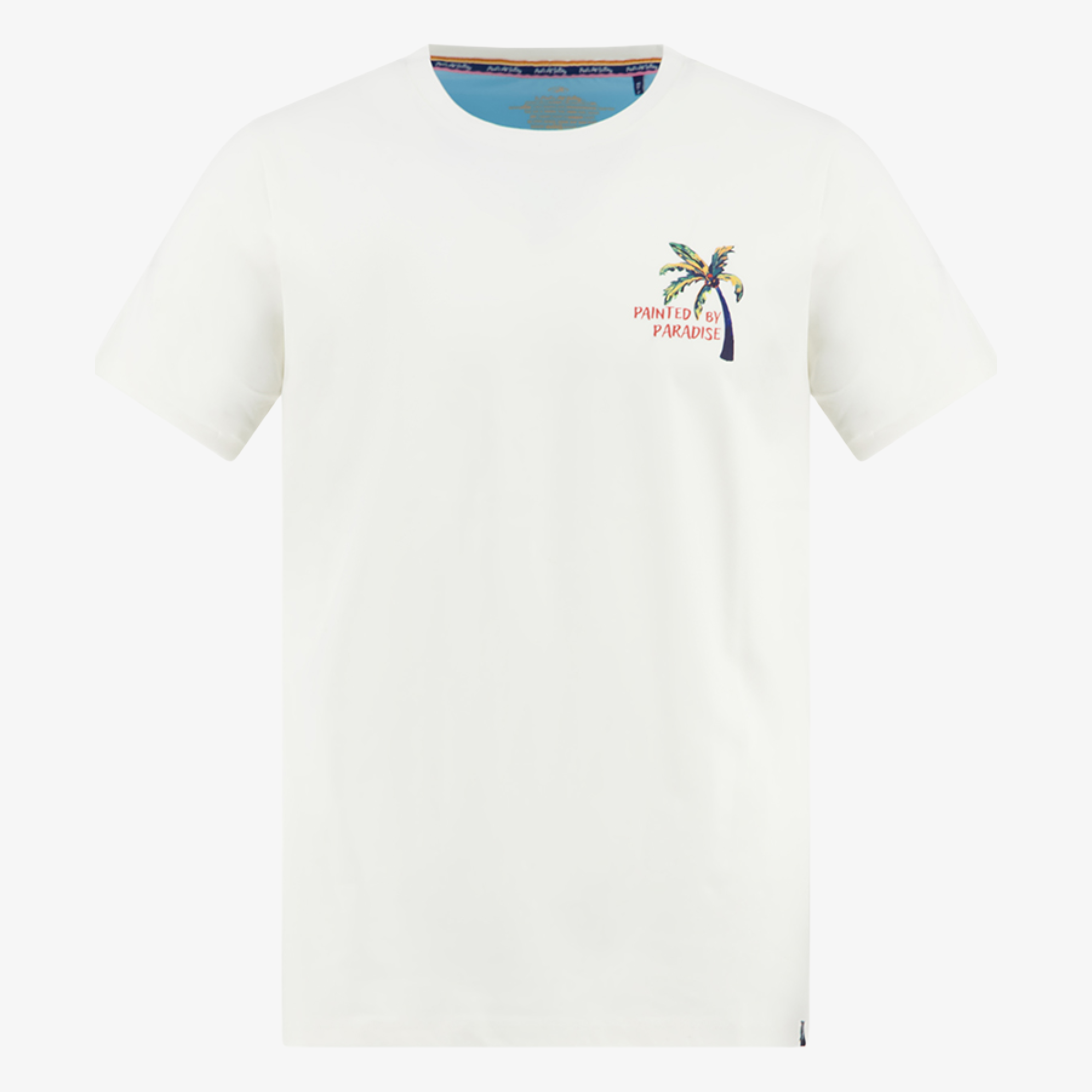 A Fish Named Fred Print T Shirt - Off White