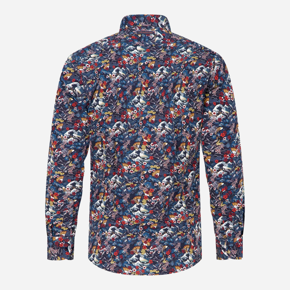A Fish Named Fred Japanese Story Printed Shirt - Multi