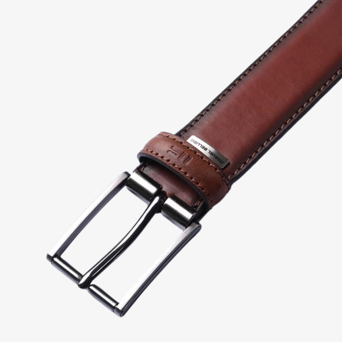 Miguel Bellido 32mm Leather Belt - Brown