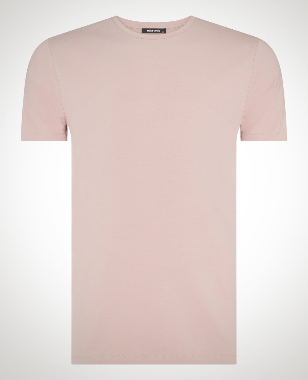 REMUS UOMO Stretch Cotton T Shirt in Pink 133-53121