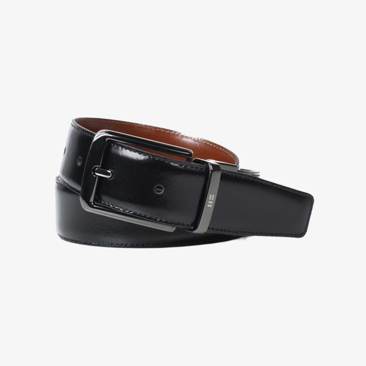 Miguel Bellido 32mm Reversible Leather Belt - Black-Tan