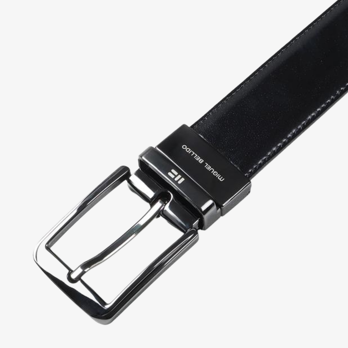 Miguel Bellido 32mm Reversible Leather Belt - Black-Tan