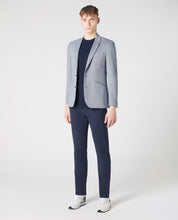Load image into Gallery viewer, REMUS UOMO Tapered Fit Micro Check Jacket in Blue 134-12618
