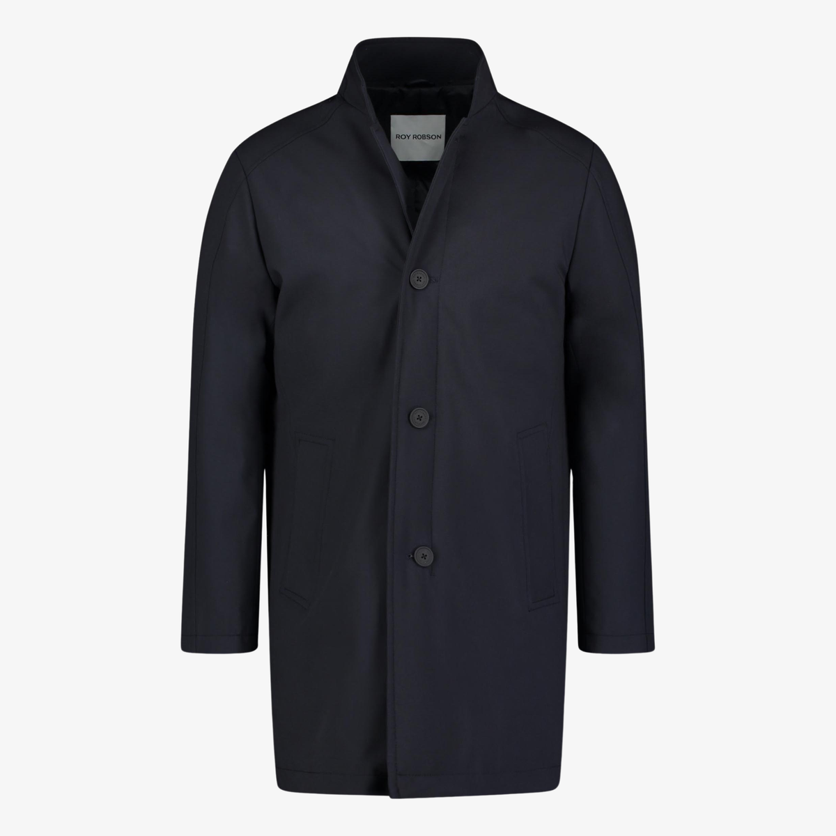 Roy Robson Quilted Coat - Dark Blue