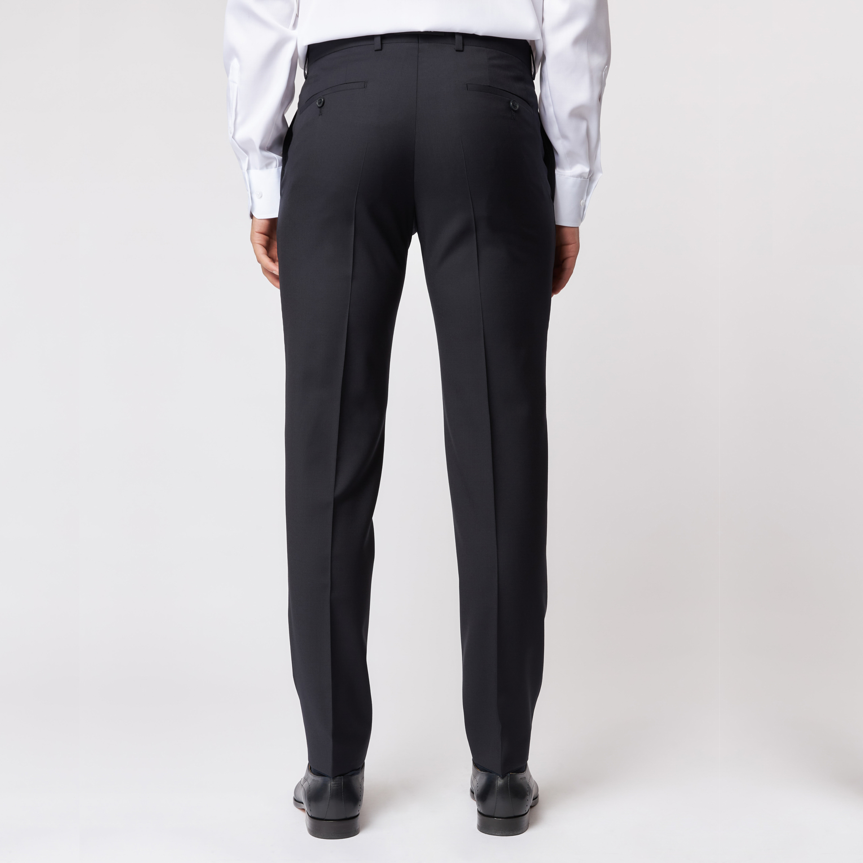 Roy Robson Regular Fit Freestyle Suit Trousers - Navy