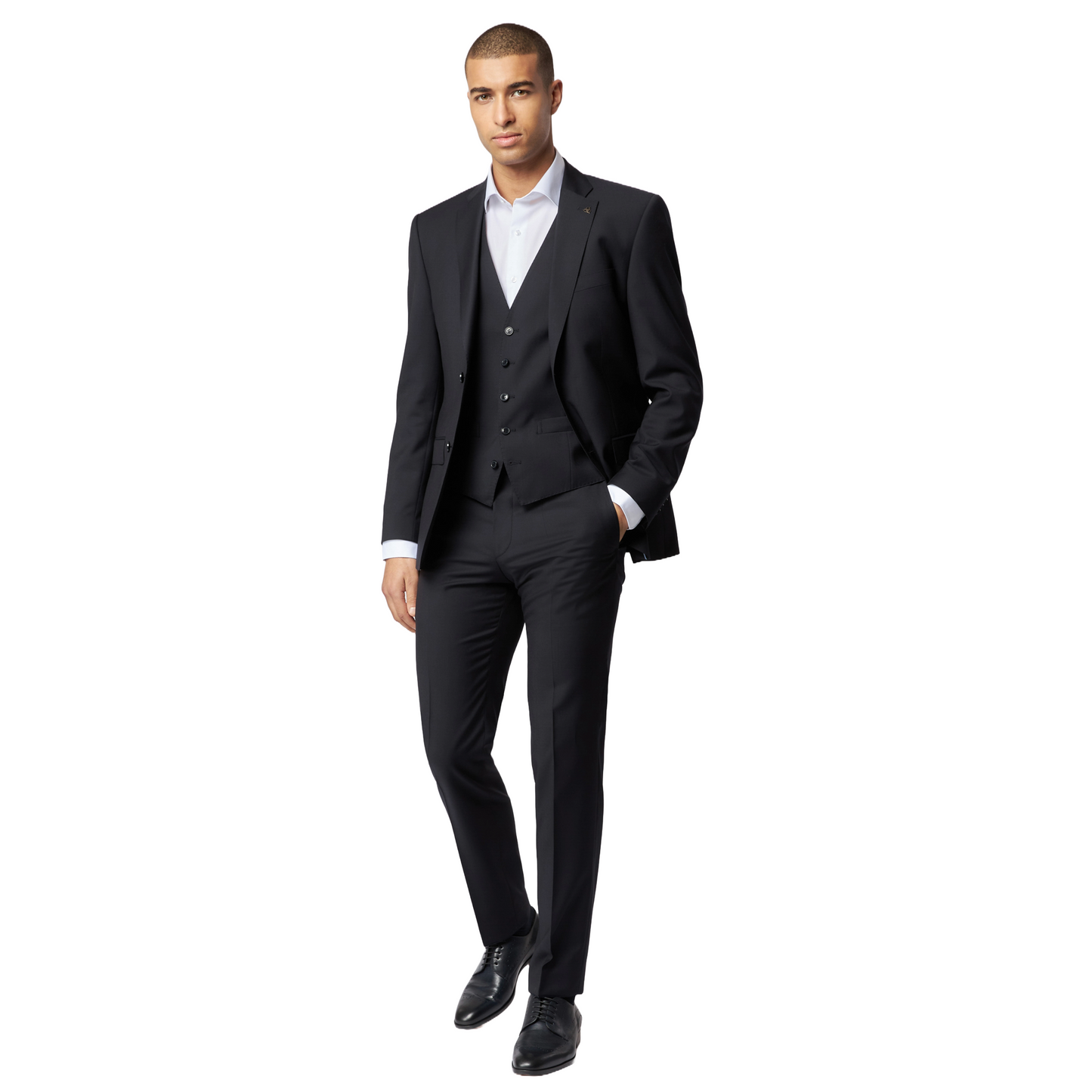 Roy Robson Freestyle Suit Trousers - Navy