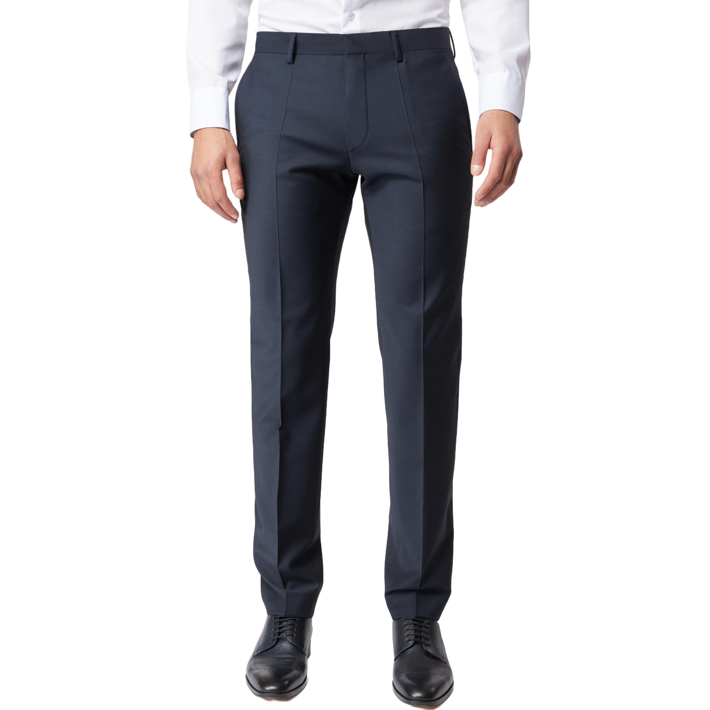 Roy Robson Slim Fit Freestyle Suit Trousers - Navy