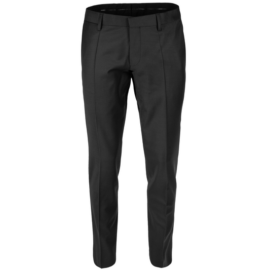 Roy Robson Slim Fit Freestyle Suit Trousers - Black