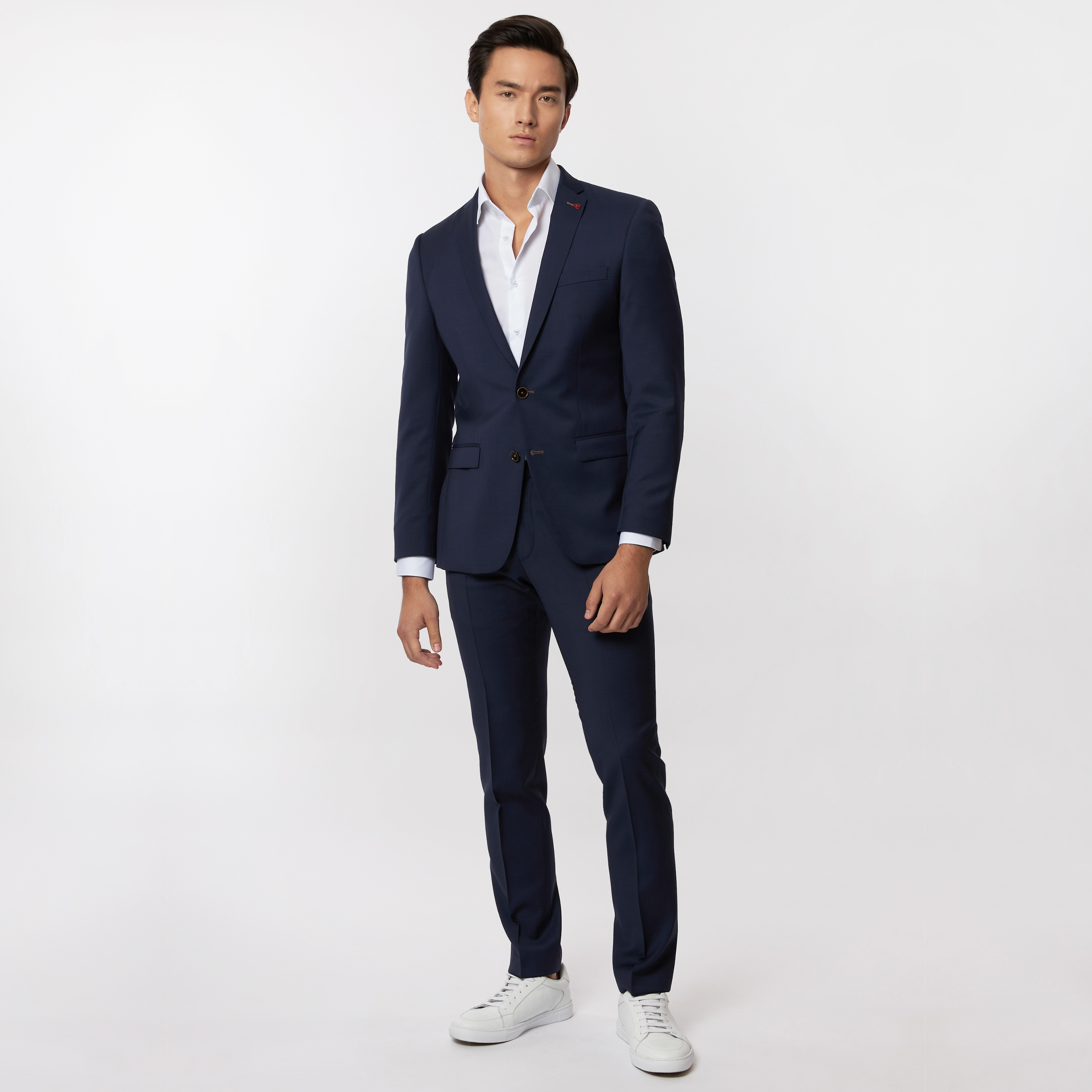 Roy Robson Slim Fit Freestyle Suit - Dark Blue