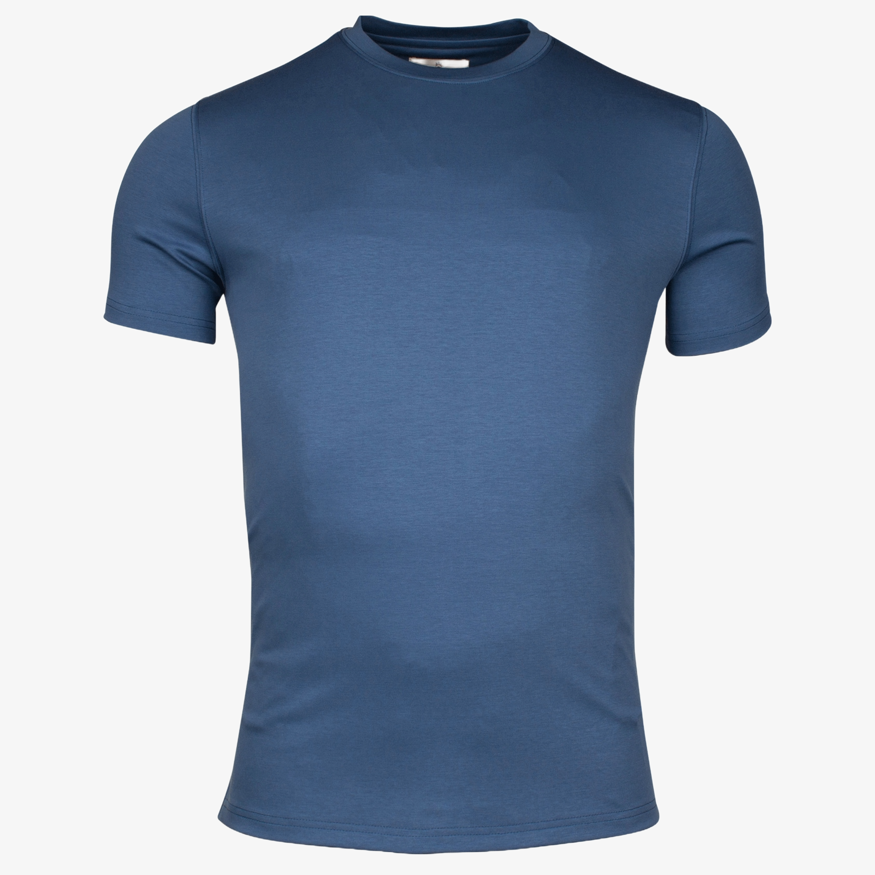 Thomas Maine Liquid Cotton T Shirt - Blue