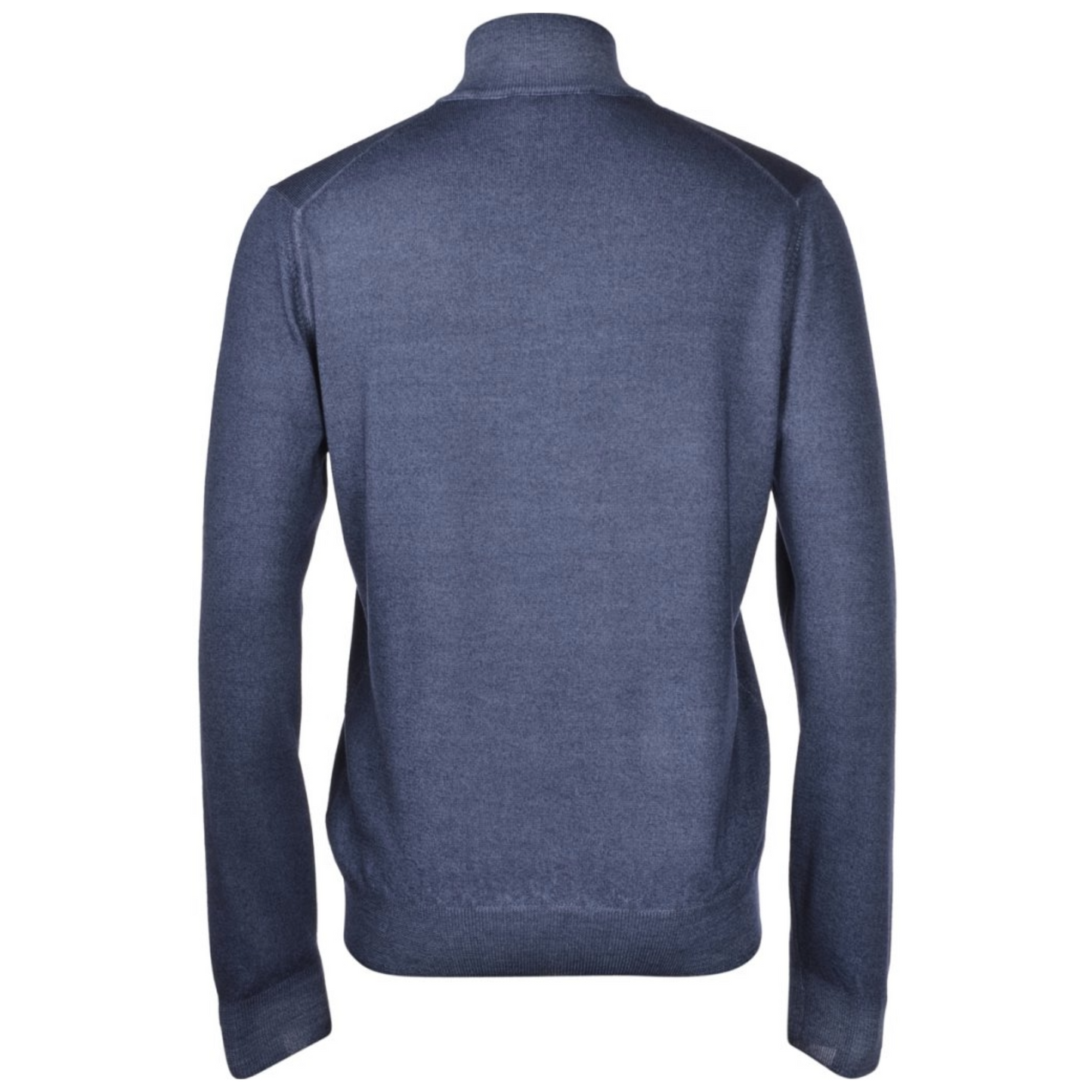 Gran Sasso Vintage Merino Half Zip Knitwear - Blue