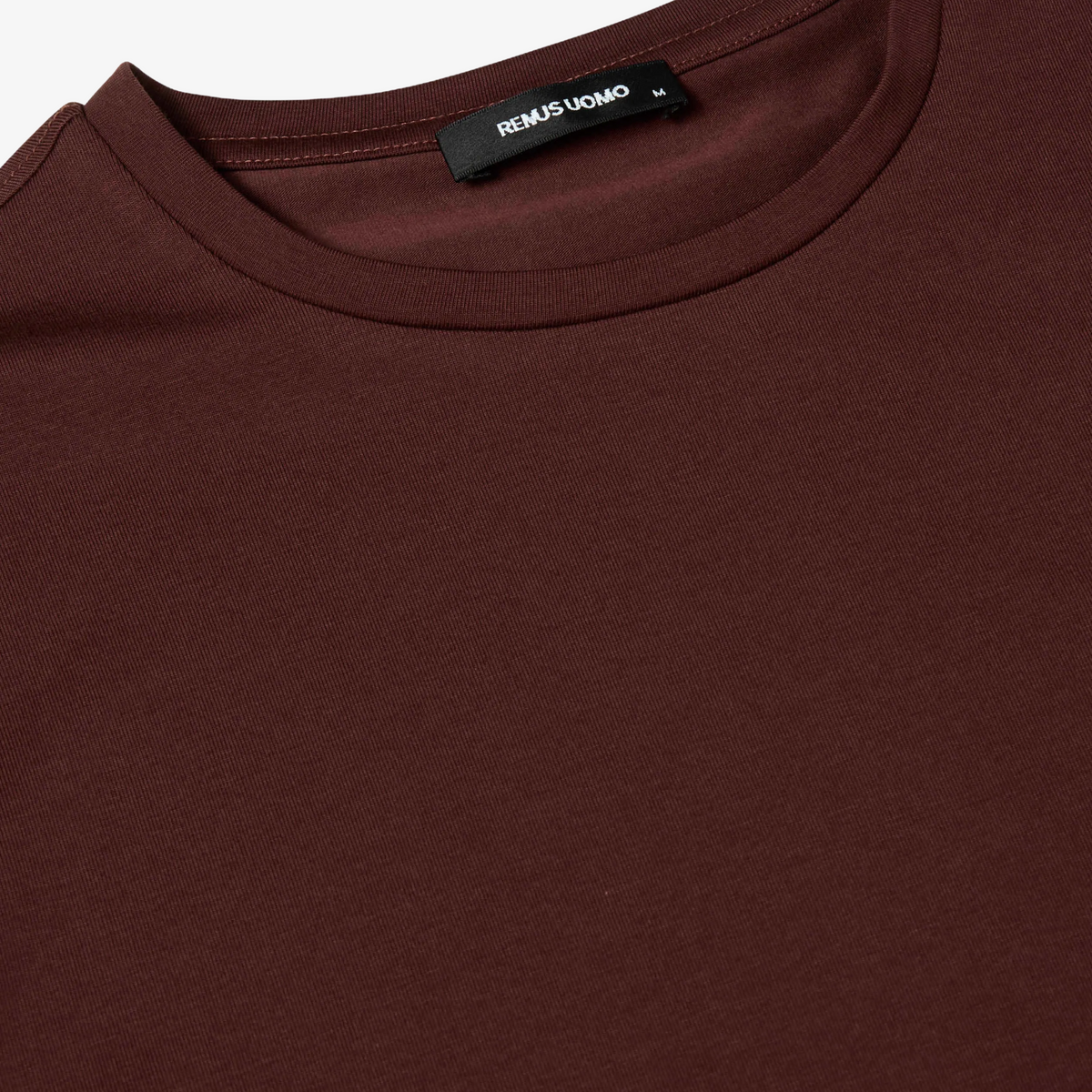 Remus Tapered Fit Cotton-Stretch T-Shirt - Wine