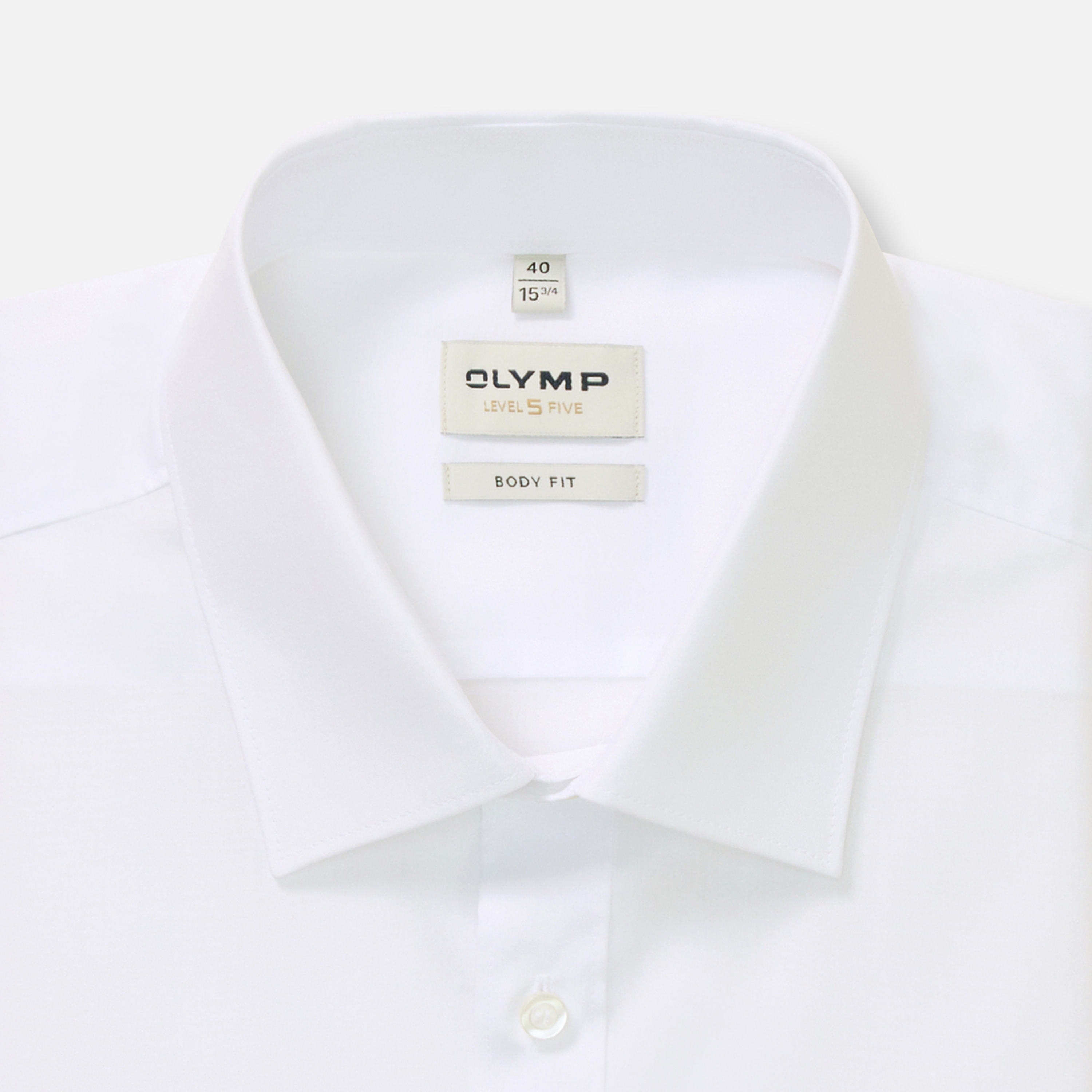 Olymp Level 5 Slim Fit Shirt - White
