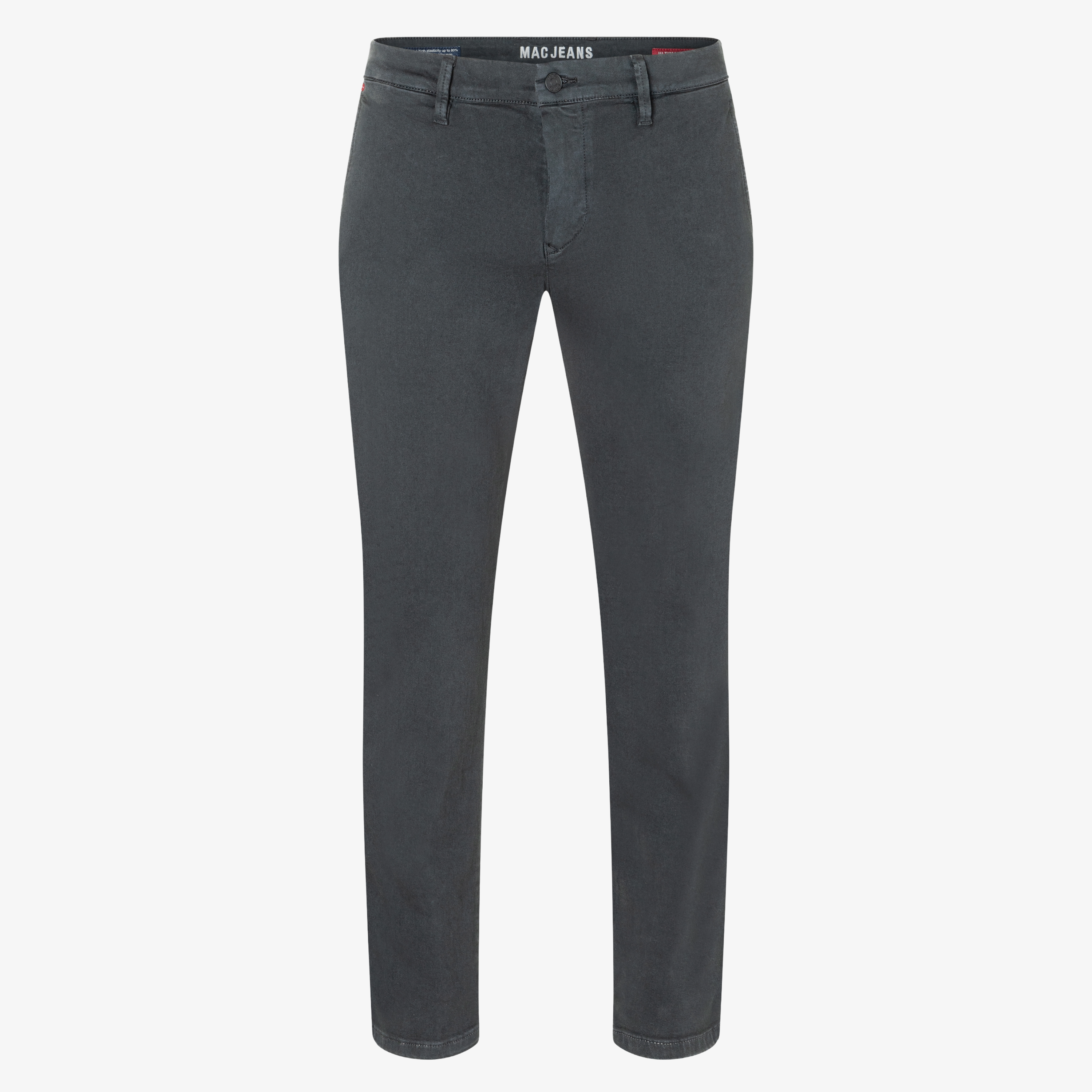 Mac Macflexx Slim Fit Driver Chinos - Dark Grey