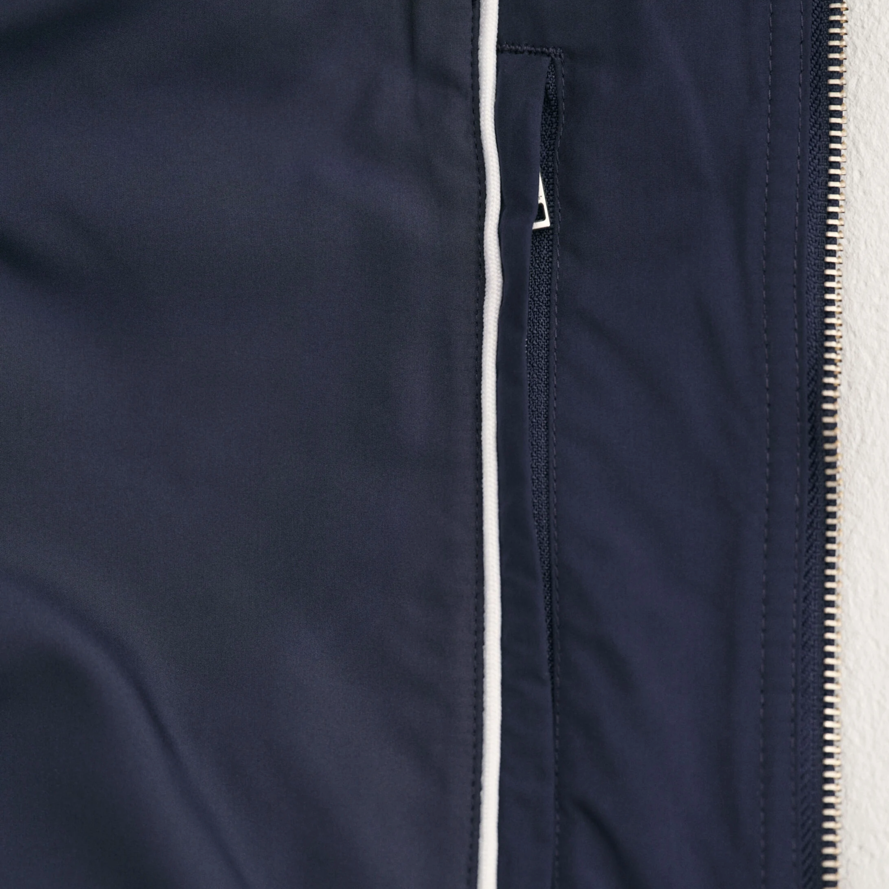 Gant Quilted Windcheater Jacket - Evening Blue