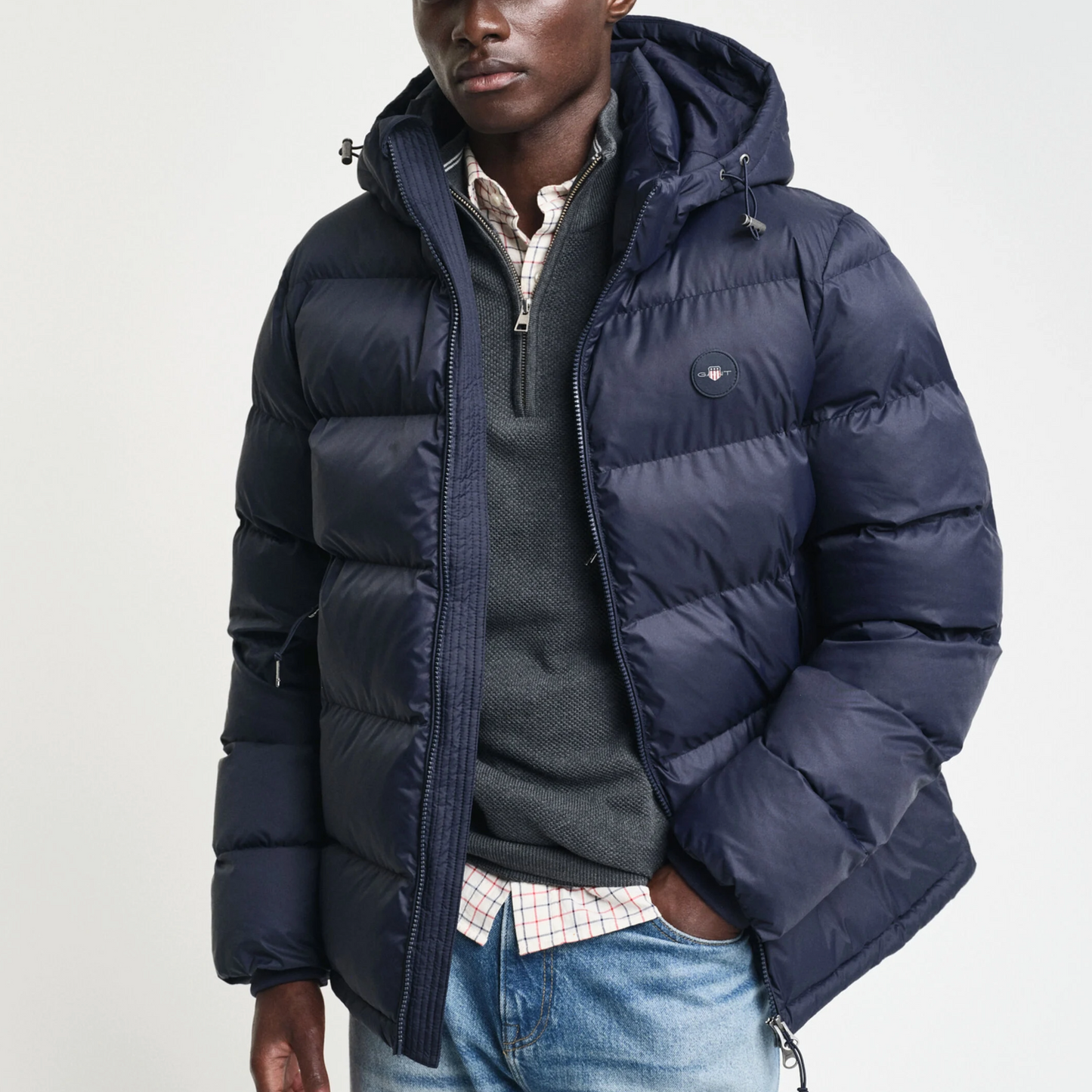 Gant Active Cloud Jacket - Evening Blue